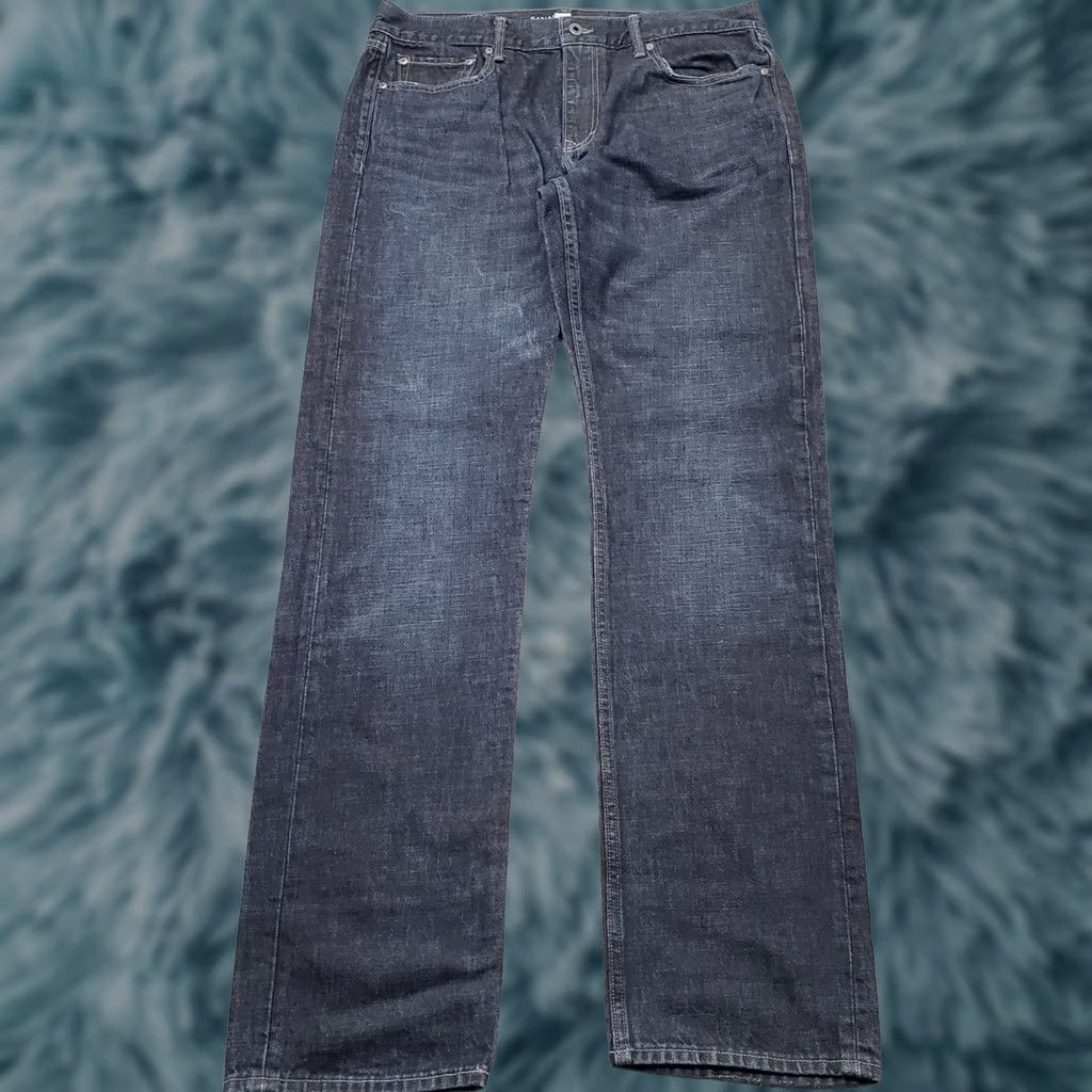 Banana Republic Banana Republic Jeans Mens 36x36 Blue Denim 5-Pocket Grunge Slim Straight Leg Jeans Mens Size 36 Blue Denim 5-Pocket Straight Leg Size US 36 / EU 52 - 1 Thumbnail