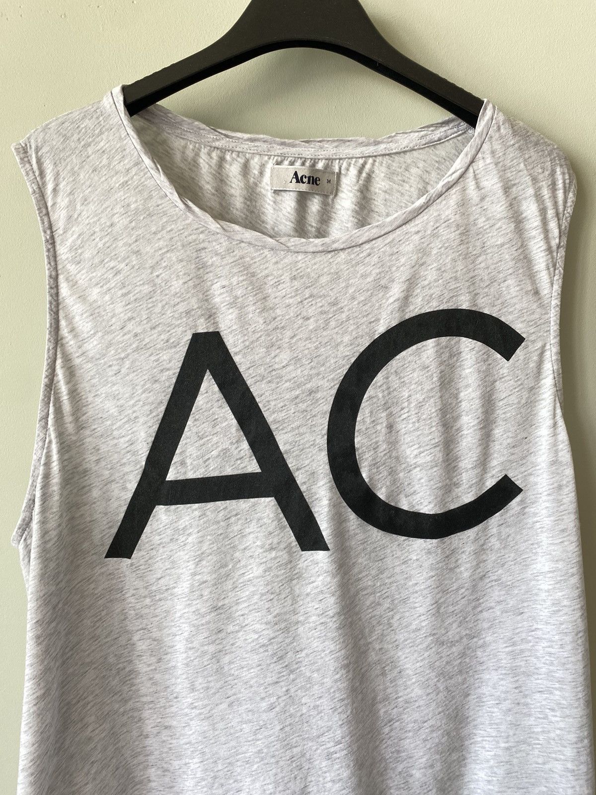 Acne Studios Acne Studios Zone Print Sleeveless T-Shirt AC SS12 Size US M / EU 48-50 / 2 - 2 Thumbnail