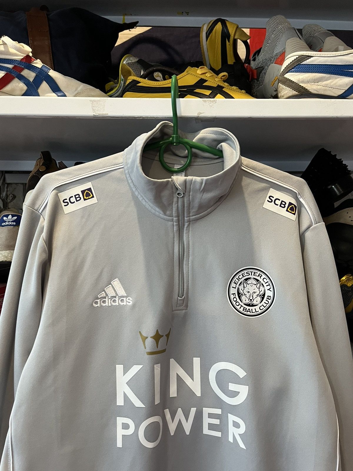 Adidas Vintage Leicester City Large Adidas Football Long Sleeve Size US M / EU 48-50 / 2 - 2 Thumbnail