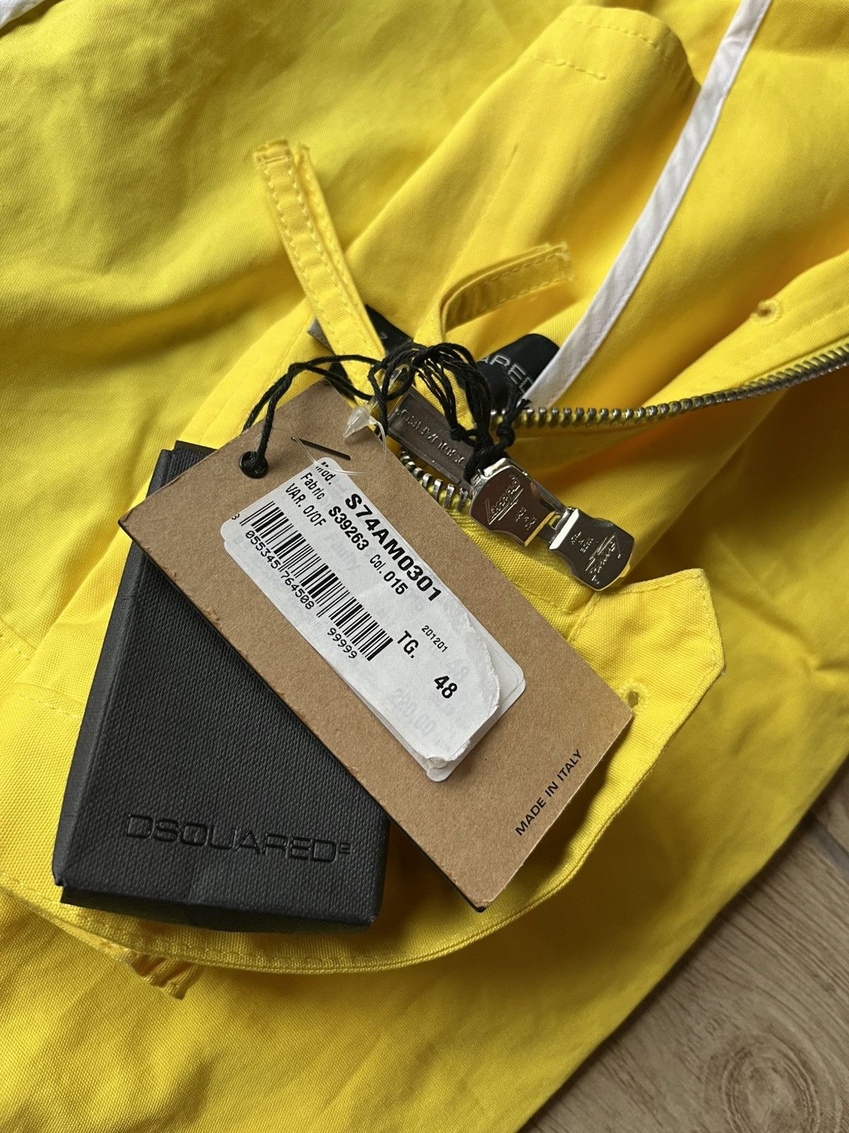 Dsquared2 Dsquared2 Denim Asymmetrical yellow jacket M size Size US M / EU 48-50 / 2 - 8 Thumbnail