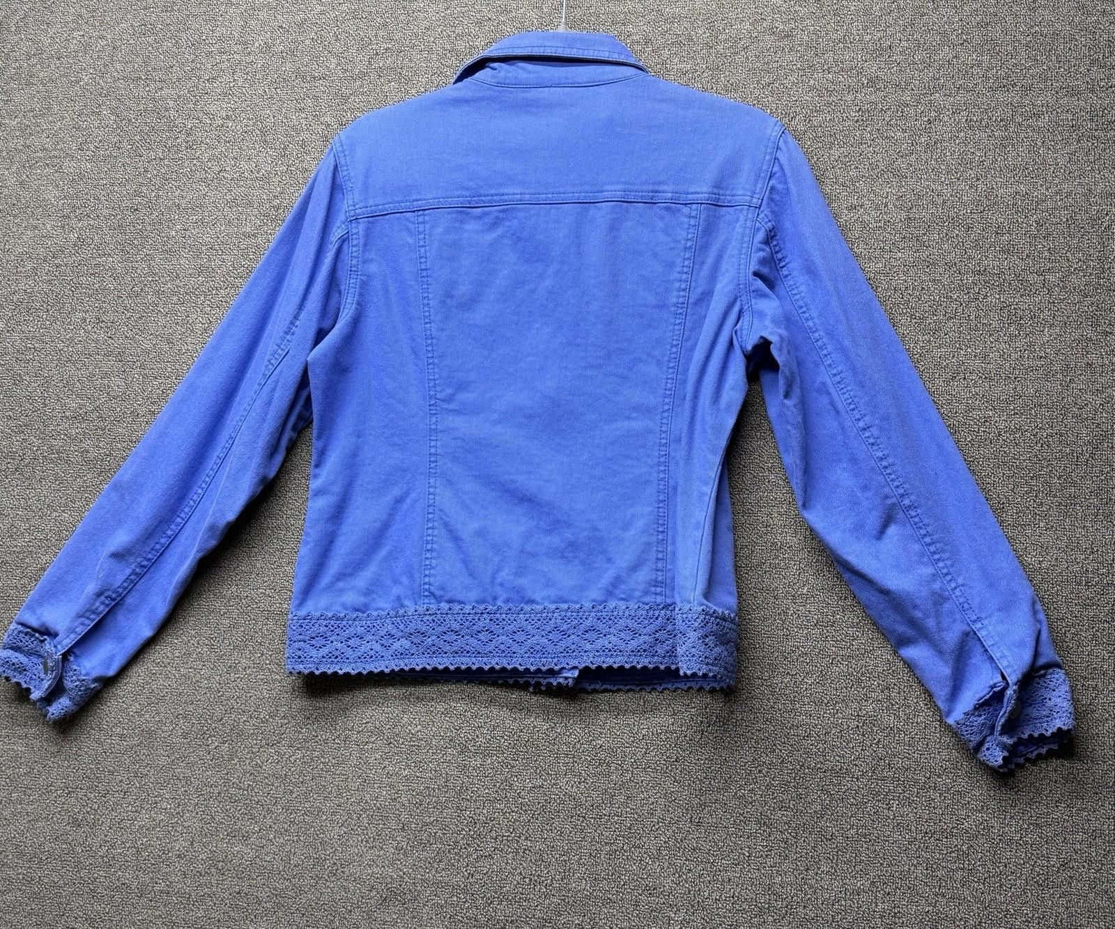 Other Vintage Twiggy London Vibrant Indigo Blue Denim Women’s M Size M / US 6-8 / IT 42-44 - 3 Thumbnail