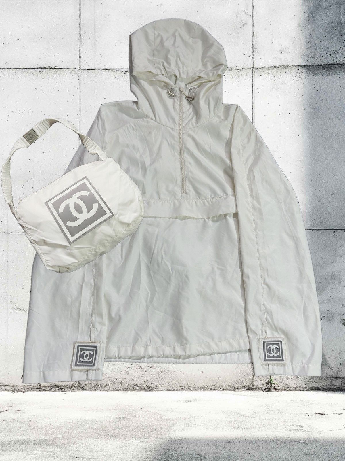 Chanel Chanel AW01 Convertible identification track Jacket Size M / US 6-8 / IT 42-44 - 1 Thumbnail
