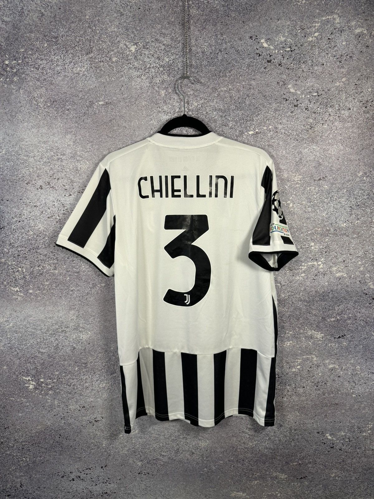 Adidas × Vintage CHIELLINI Juventus 2021/22 Adidas LC Soccer Jersey Blokcore Size US L / EU 52-54 / 3 - 2 Thumbnail
