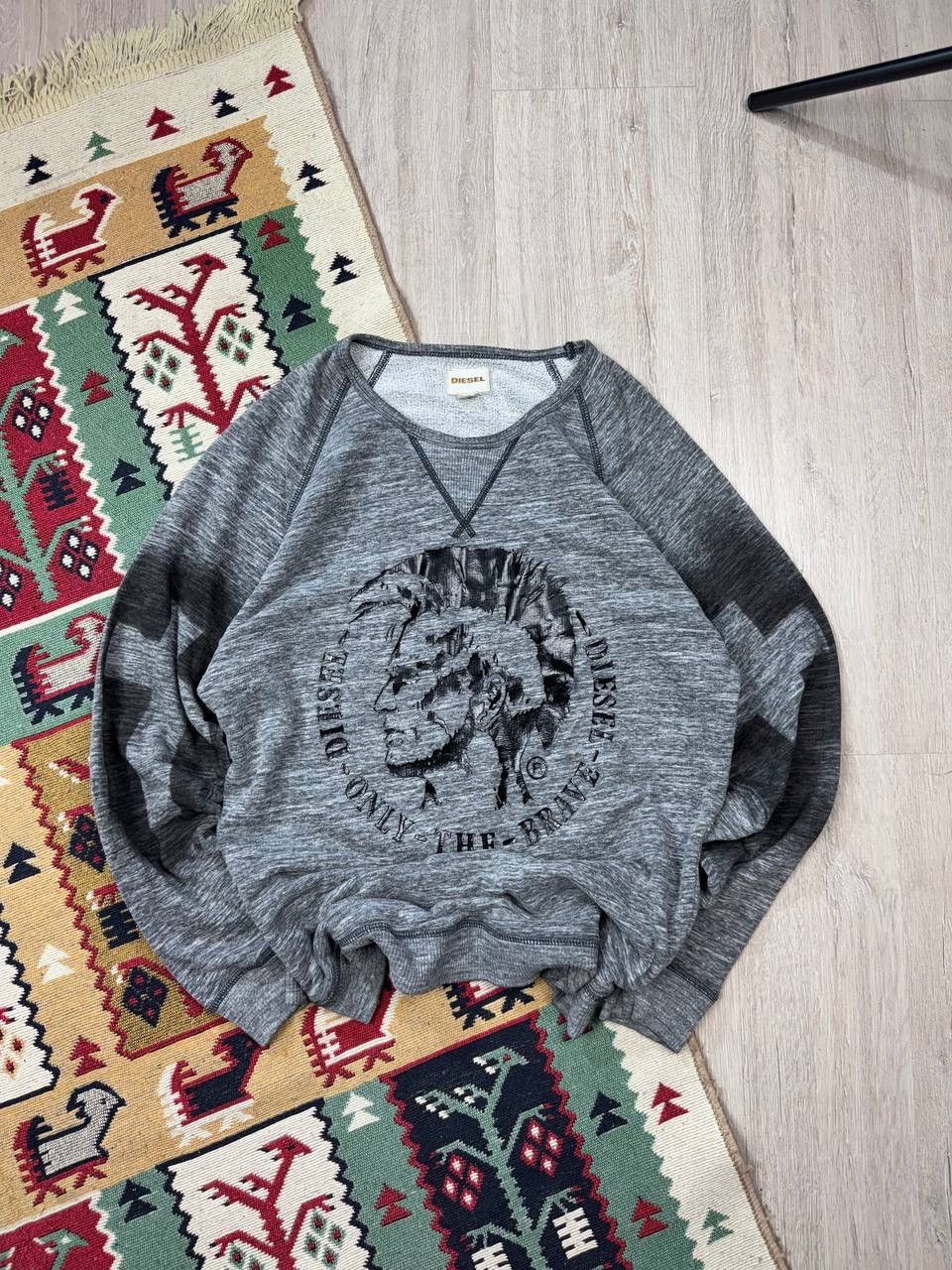 Diesel × Vintage Vintage Diesel Y2K Custom Sweatshirt Size US S / EU 44-46 / 1 - 2 Thumbnail