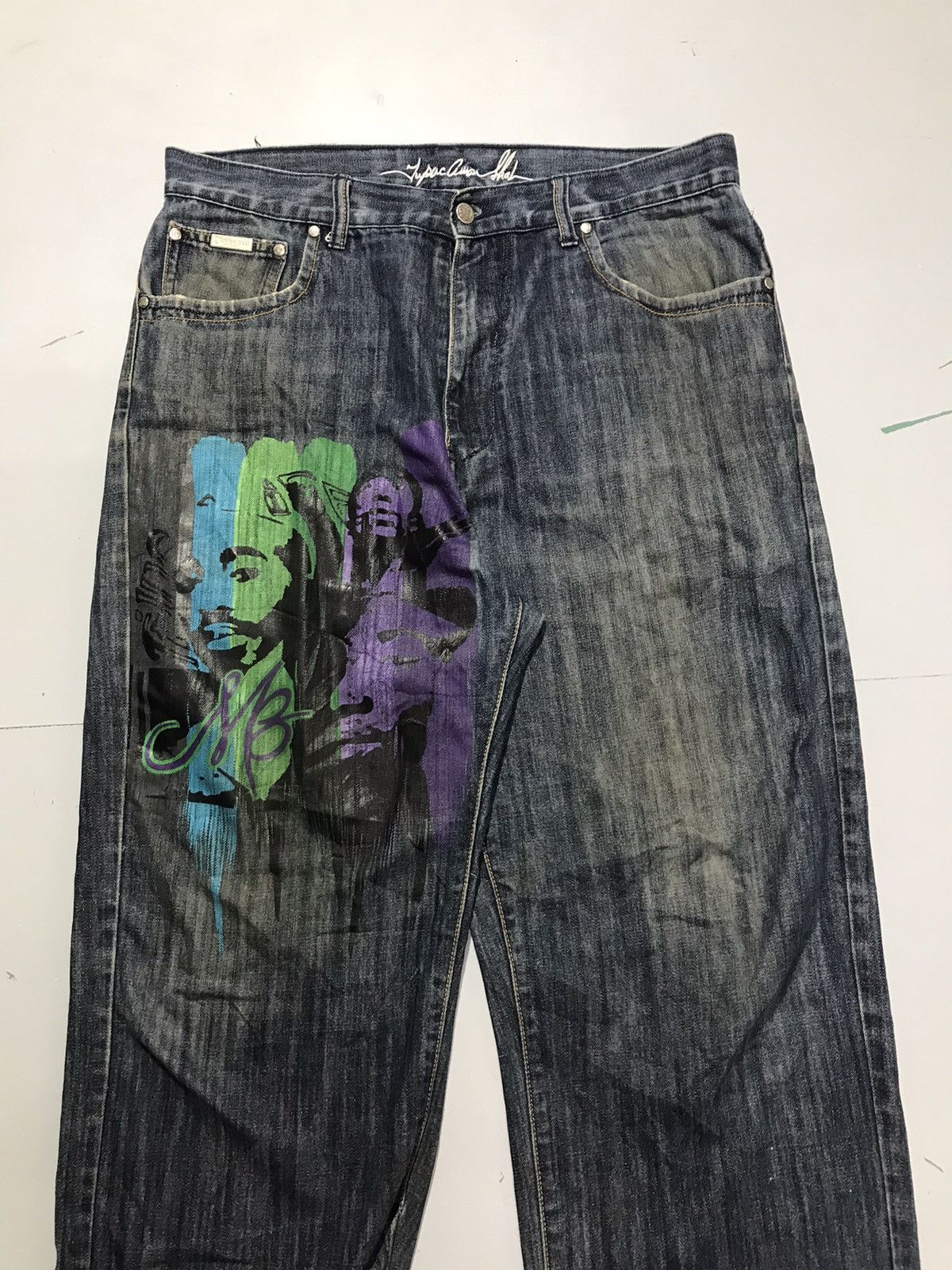 Makaveli Vintage makaveli embroidered denim Size US 36 / EU 52 - 5 Thumbnail