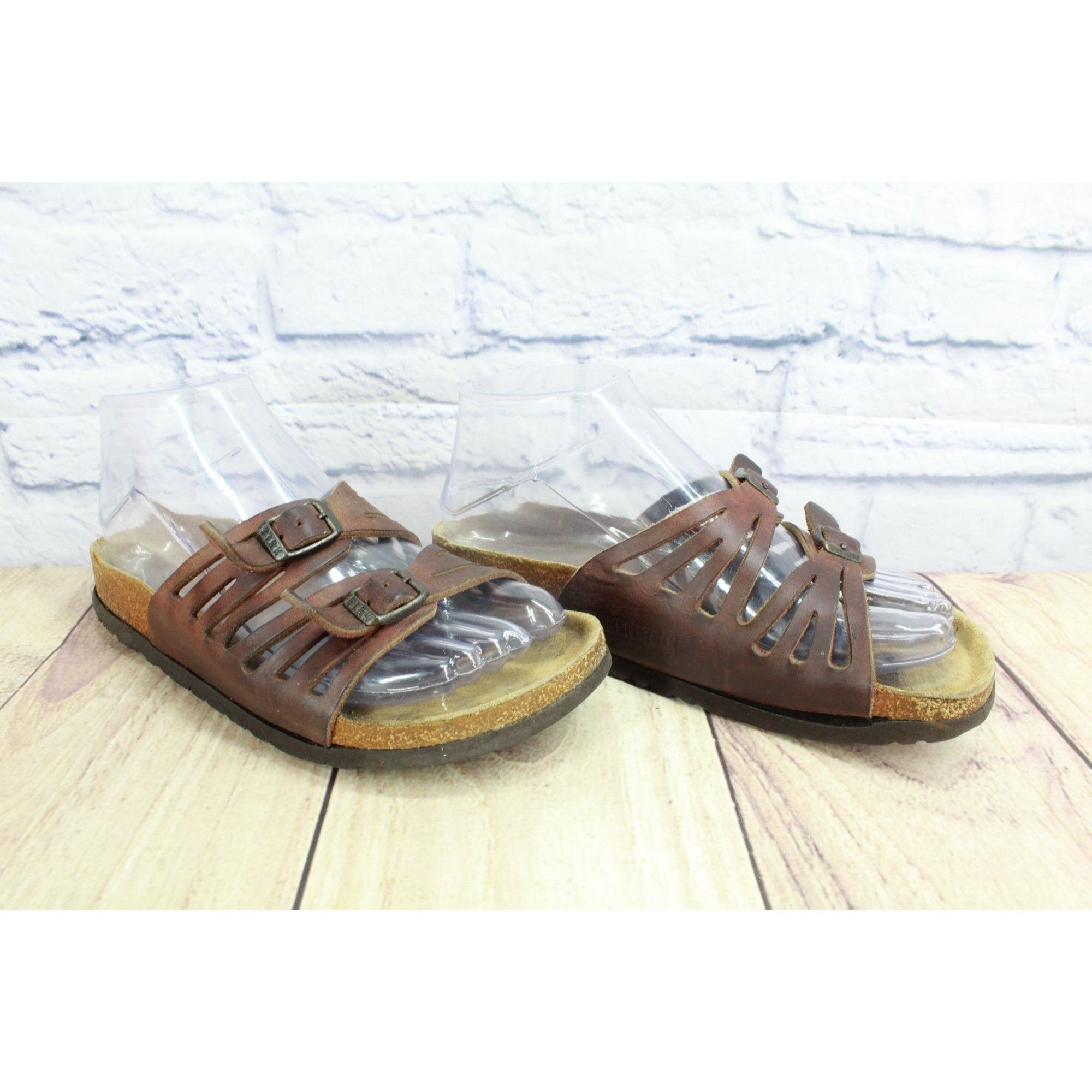 Birkenstock Birkenstock Granada Birkoflor Vegan Leather Slide Sandal Size US 5 / IT 35 - 3 Thumbnail