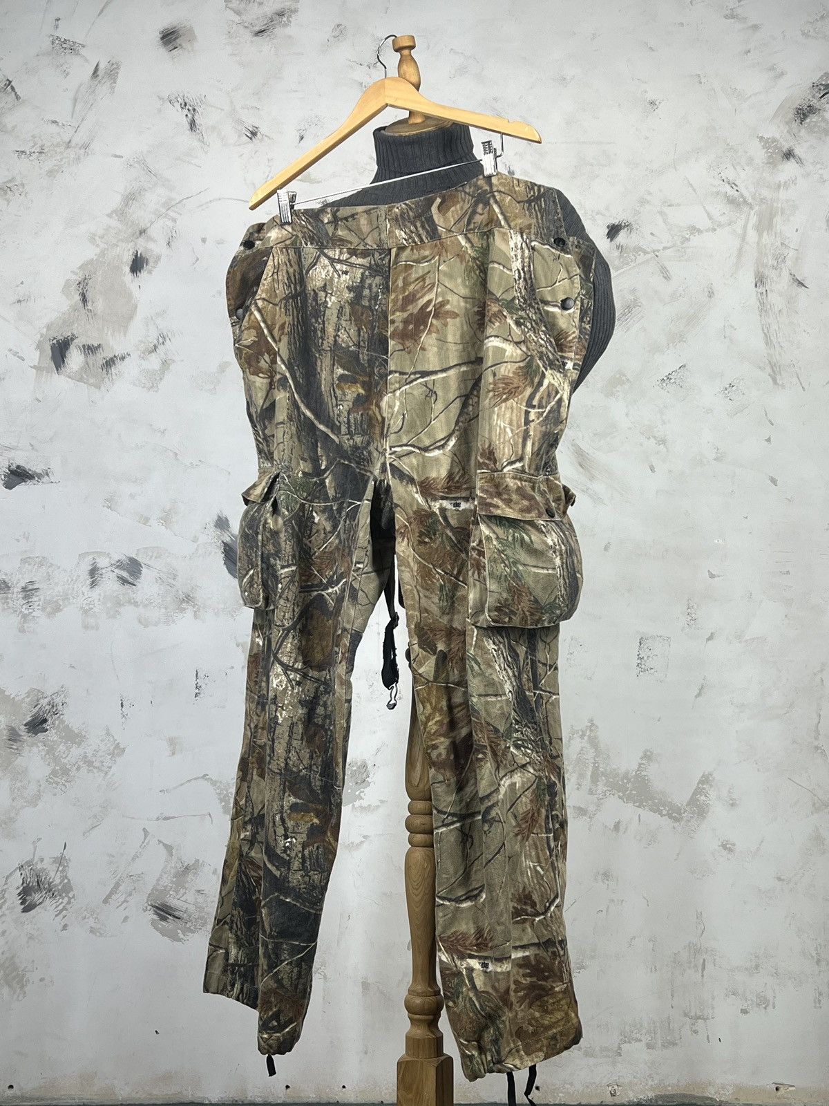 Realtree Vintage Realtree Cargo Bib Overalls Size XL Size US 36 / EU 52 - 4 Thumbnail