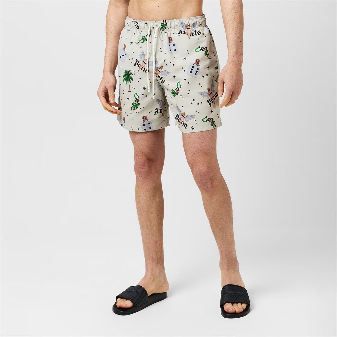 Palm Angels o1g2r1mq0426 Pin Up Swim Shorts in Multicolor Size US 32 / EU 48 - 3 Thumbnail