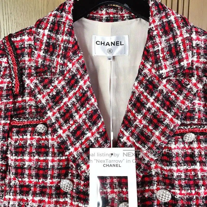 Chanel Chanel Color Block Wool Blend Women's Jacket . Size S / US 4 / IT 40 - 7 Thumbnail