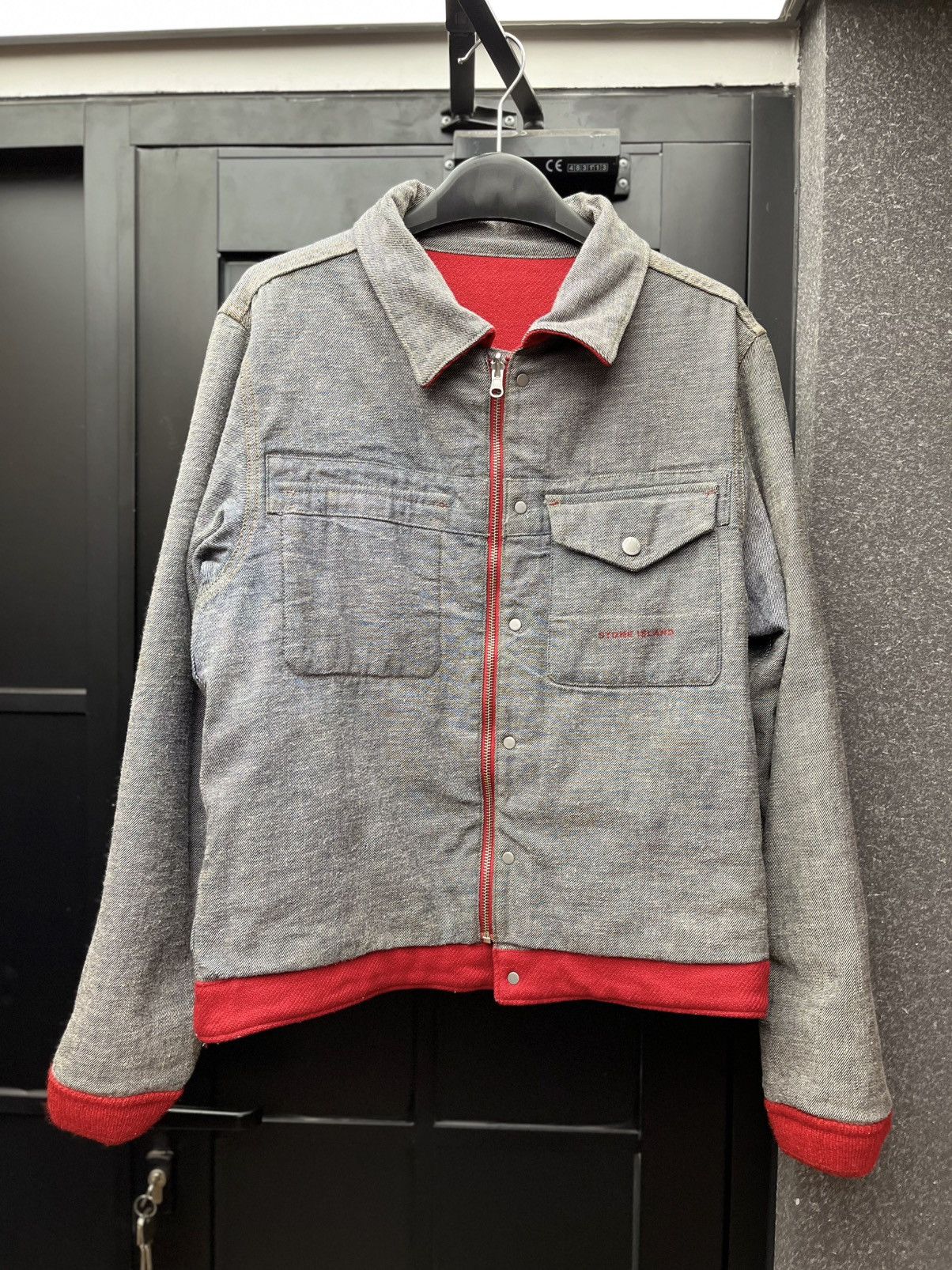 Stone Island Vintage stone island denim reversible jacket rare Size S / US 4 / IT 40 - 9 Thumbnail