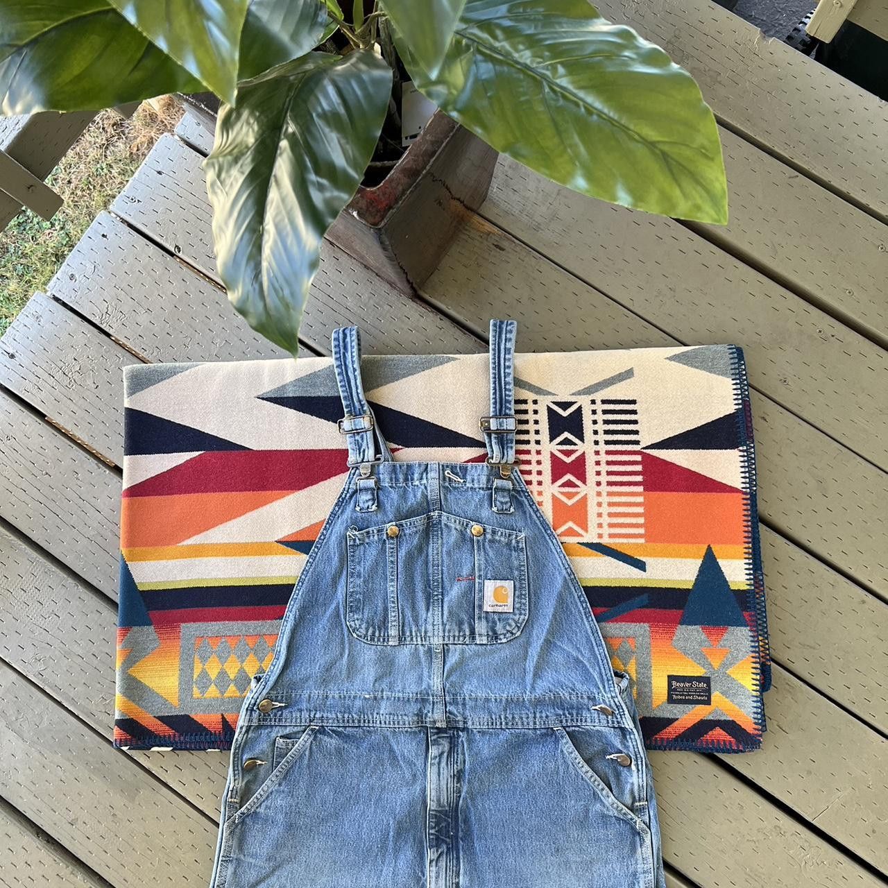 Carhartt Carhartt Dungarees Overalls Bib Carpenter Denim Work Wear Size US 36 / EU 52 - 5 Thumbnail