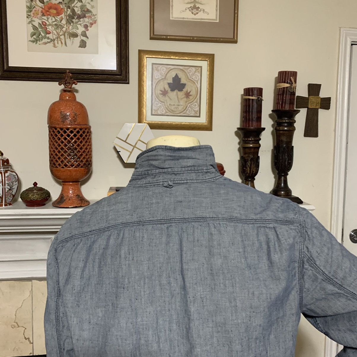 Alex Mill Denim Chambray Shirt Size US XL / EU 56 / 4 - 10 Thumbnail
