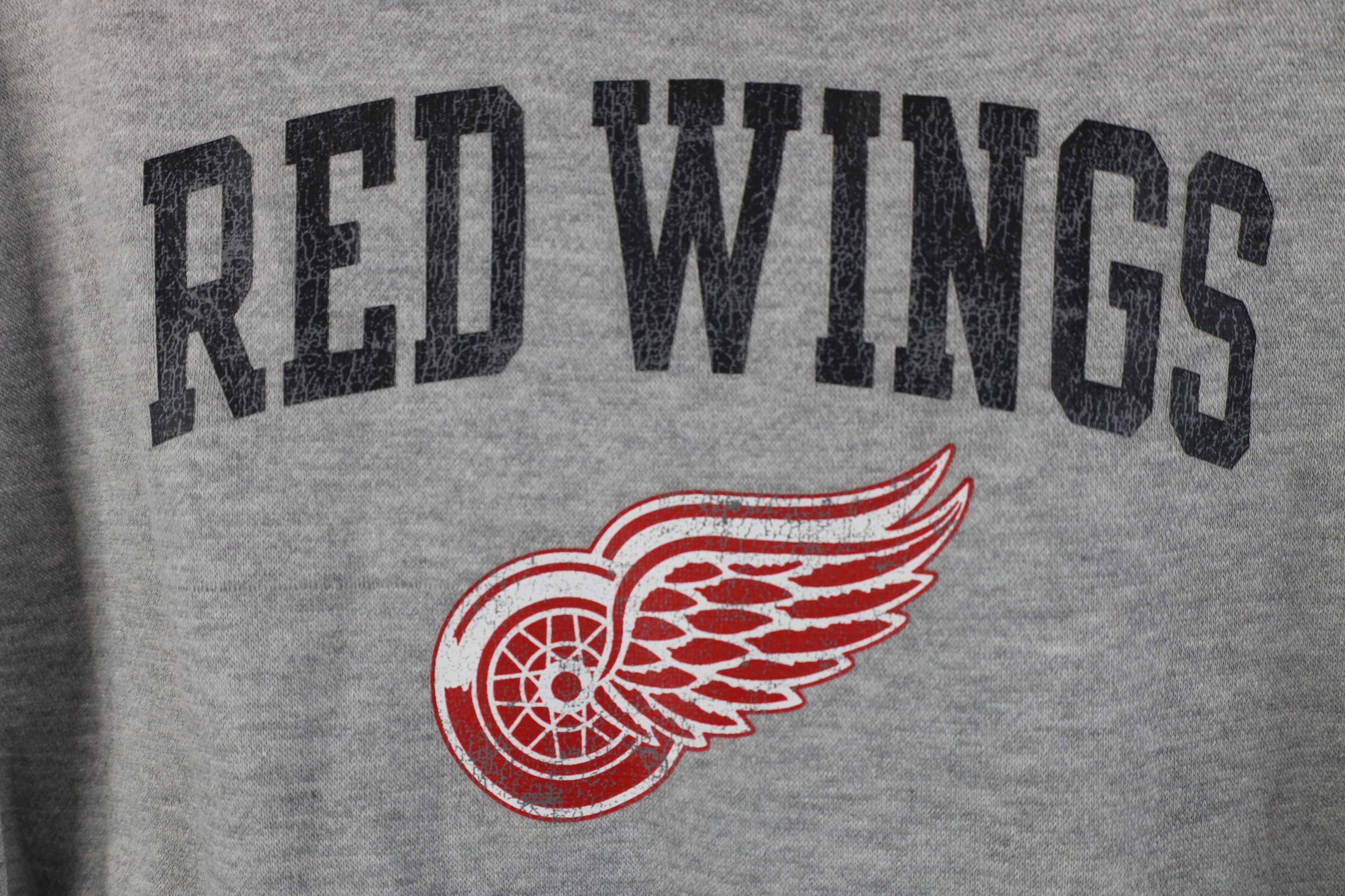 Reebok Vintage Reebok Detroit Red Wings Hockey Hoodie Sweatshirt Size US S / EU 44-46 / 1 - 4 Thumbnail