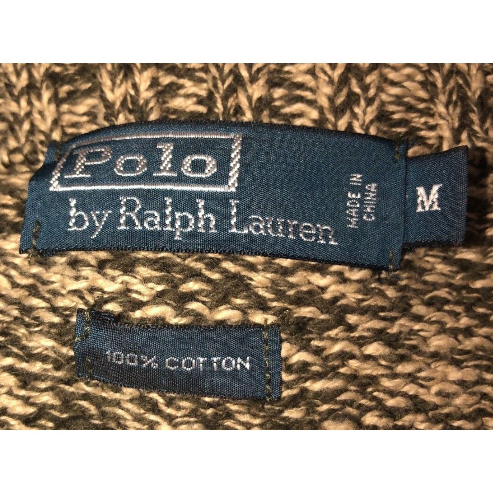 Polo Ralph Lauren Polo Ralph Lauren Sweater Shirt 1/2 Button Up Mens Size M Green 100% Cotton Polo Ralph Lauren Mens MD Green 1/2 Button Up Sweater Size US M / EU 48-50 / 2 - 6 Thumbnail