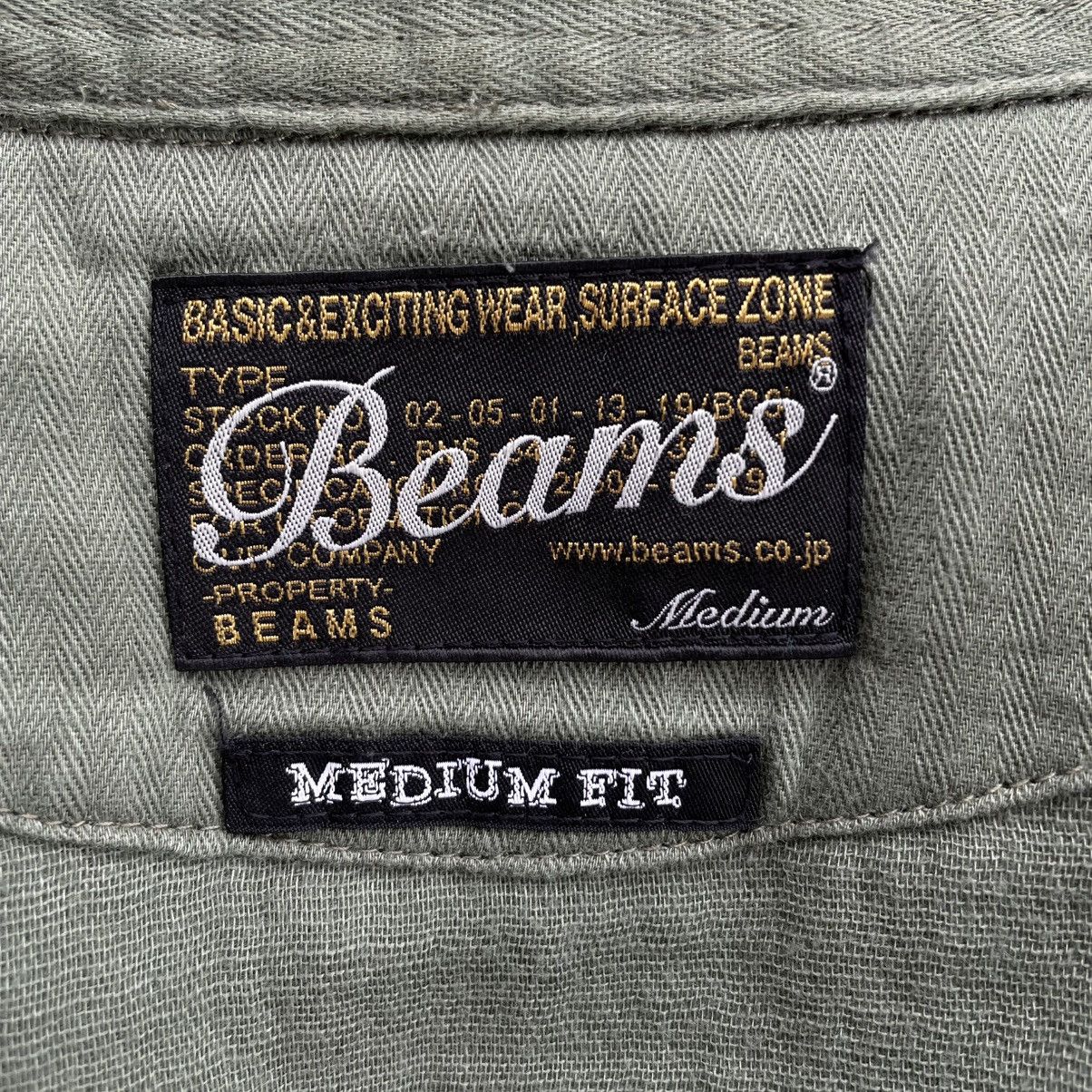 Beams Japan 🇯🇵 BEAMS MILITARY BUTTON UP SHIRT Size US M / EU 48-50 / 2 - 9 Thumbnail