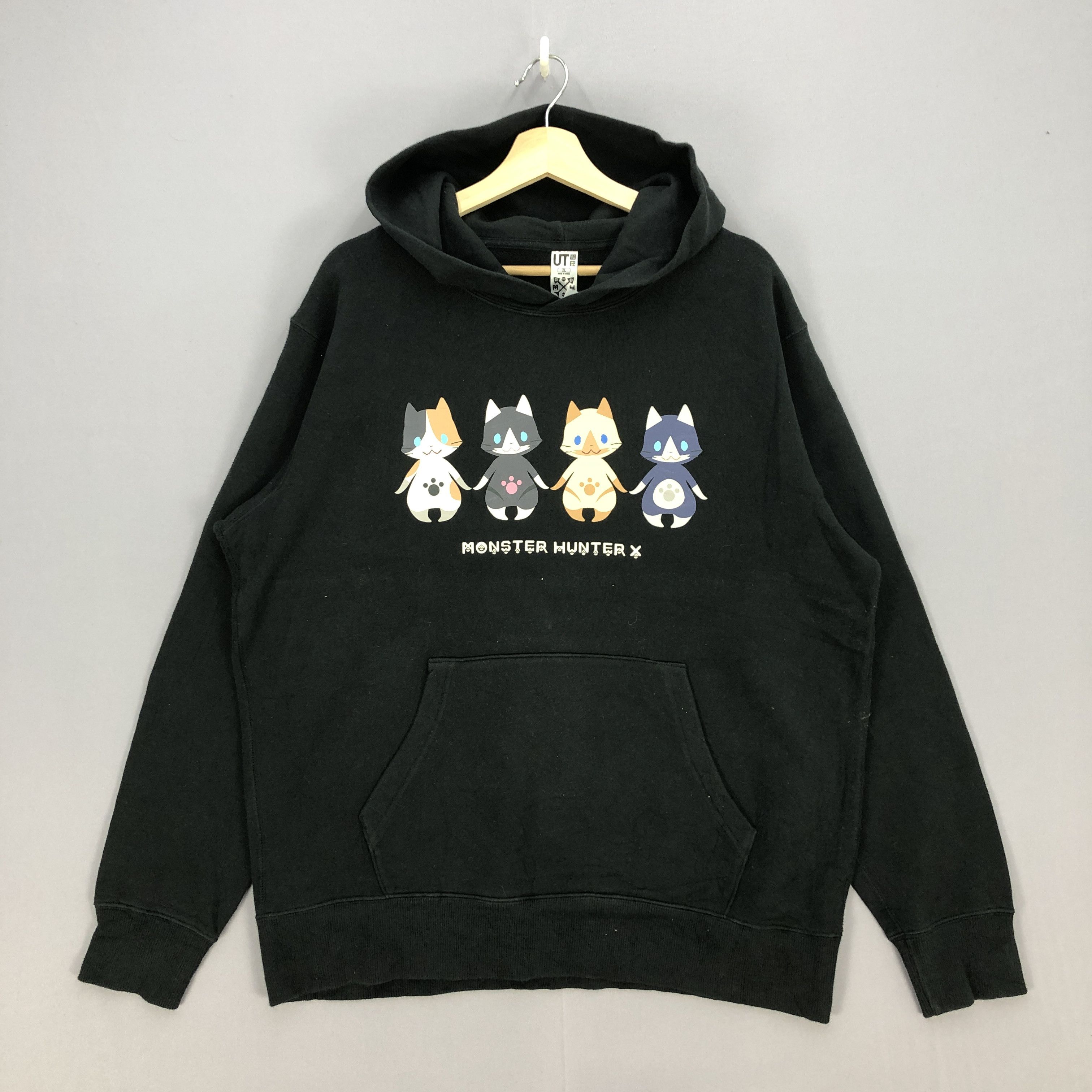 Anime × Cartoon Network × Japanese Brand Monster Hunter Sweatshirt Hoodie Japanese Anime Sweater Size US XL / EU 56 / 4 - 1 Thumbnail