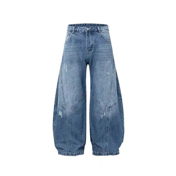 Jean Street Hip Hop Vintage Y2K Machete Wide Leg Jeans Size US 28 / EU 44 - 5 Thumbnail