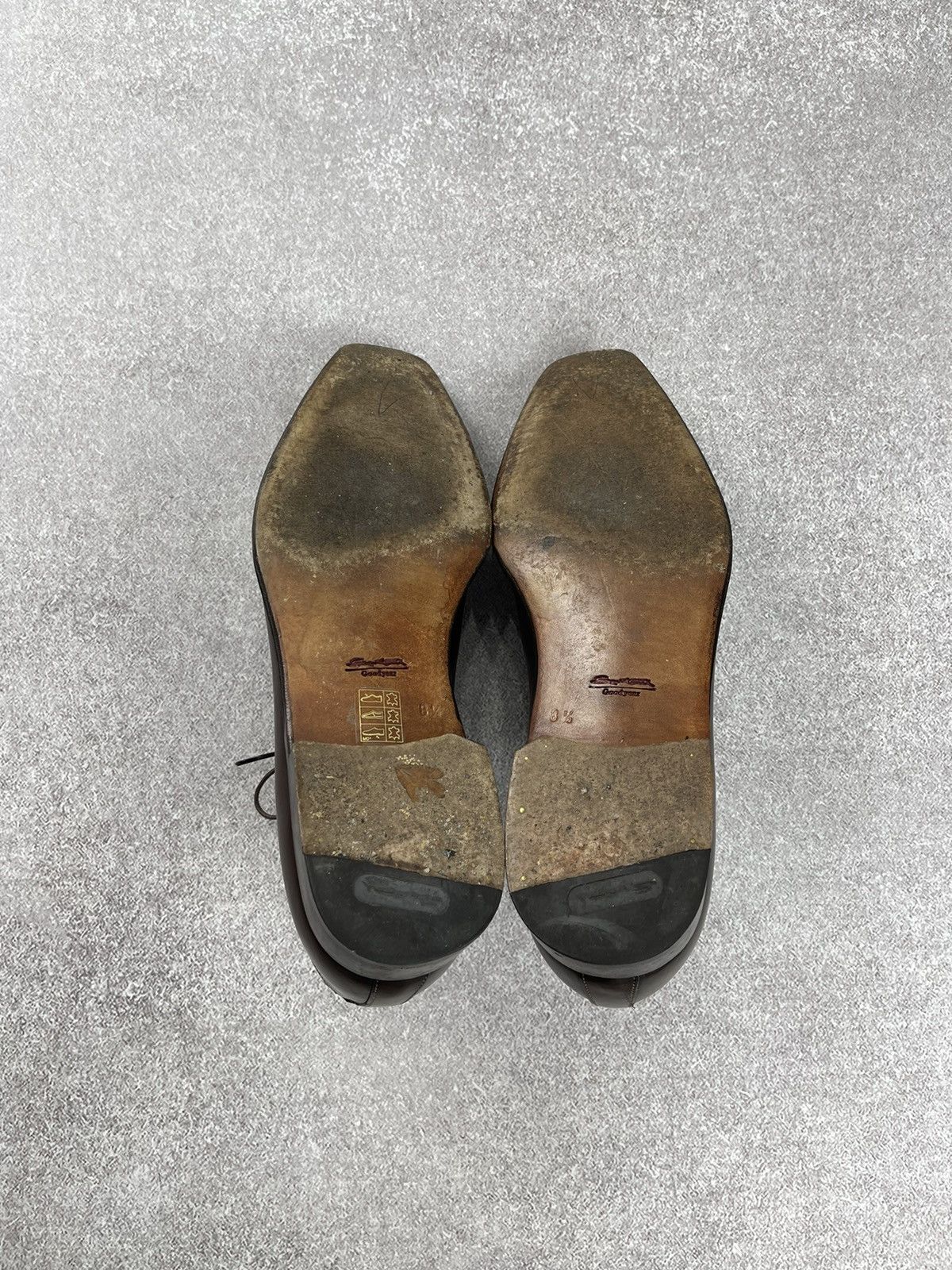 Santoni Santoni Brogue Brown Leather Men’s Shoes Size US 9.5 Size US 9.5 / EU 42-43 - 13 Thumbnail