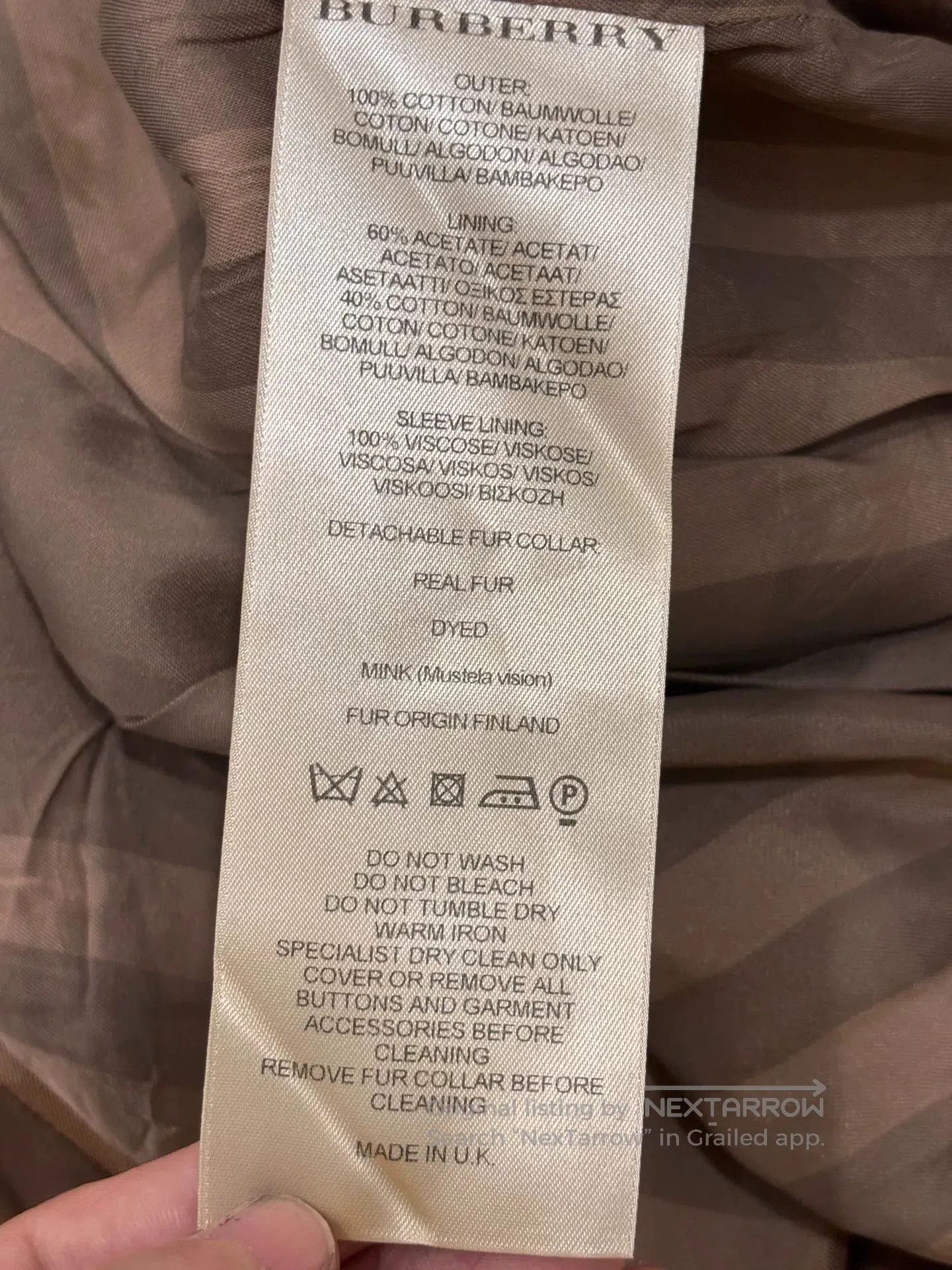 Burberry Burberry Beige Double. Size US M / EU 48-50 / 2 - 7 Thumbnail