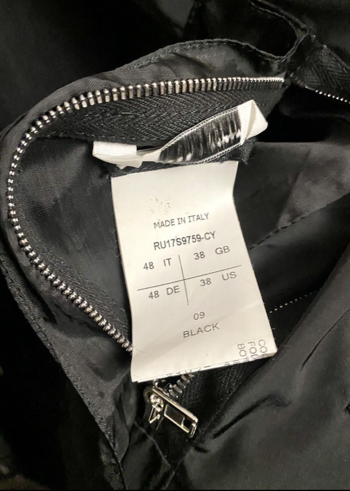 Rick Owens rick owens black technical blazer jacket 48 it slim Size US M / EU 48-50 / 2 - 2 Thumbnail