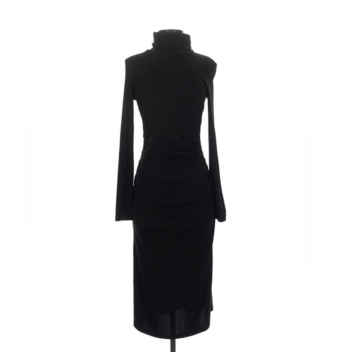 Black Turtleneck Dress