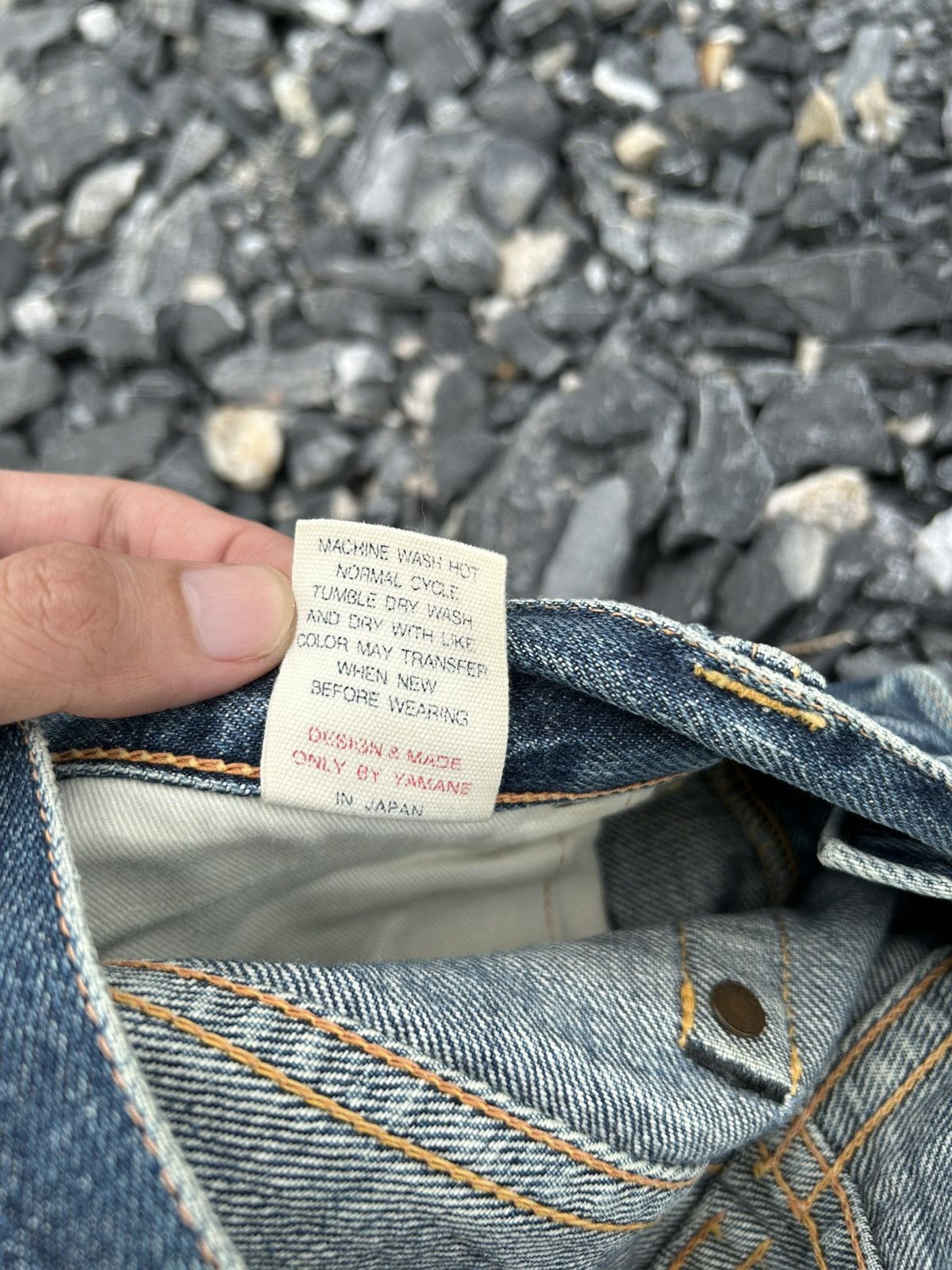 Japanese Brand × Kapital × Vintage Evisu Selvedge Distressed Japanese Denim Jeans Size US 29 - 11 Thumbnail