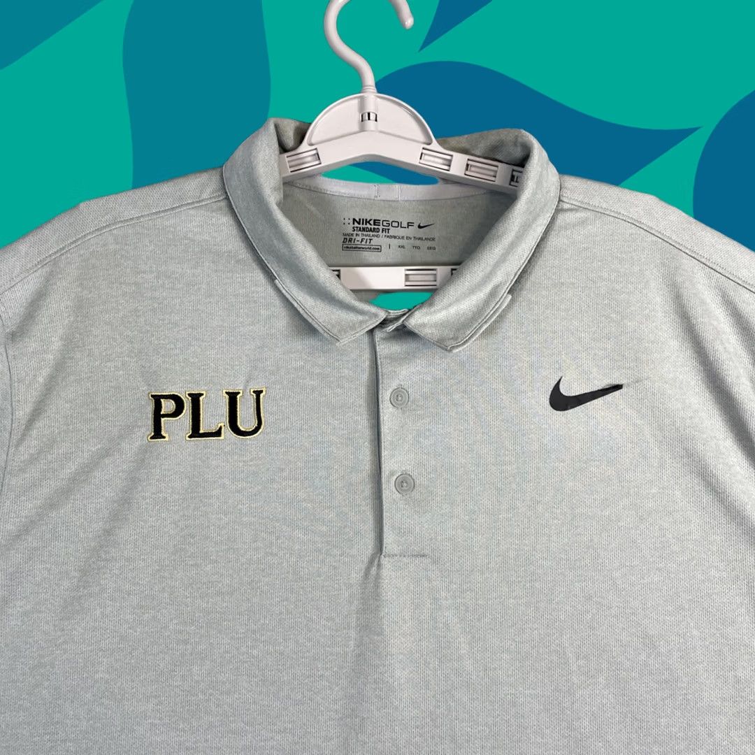 Nike Nike Polo Shirt Men 2XL Gray Golf Performance SS Short Sleeve Button-Down Collar Polo Shirt Mens Size US XXL / EU 58 / 5 - 1 Thumbnail