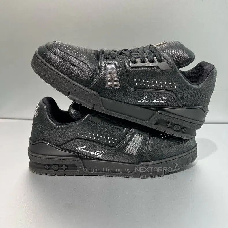 Louis Vuitton Louis Vuitton Riveted Darth Vader Trainer Board Shoes Size US 9 / EU 42 - 3 Thumbnail
