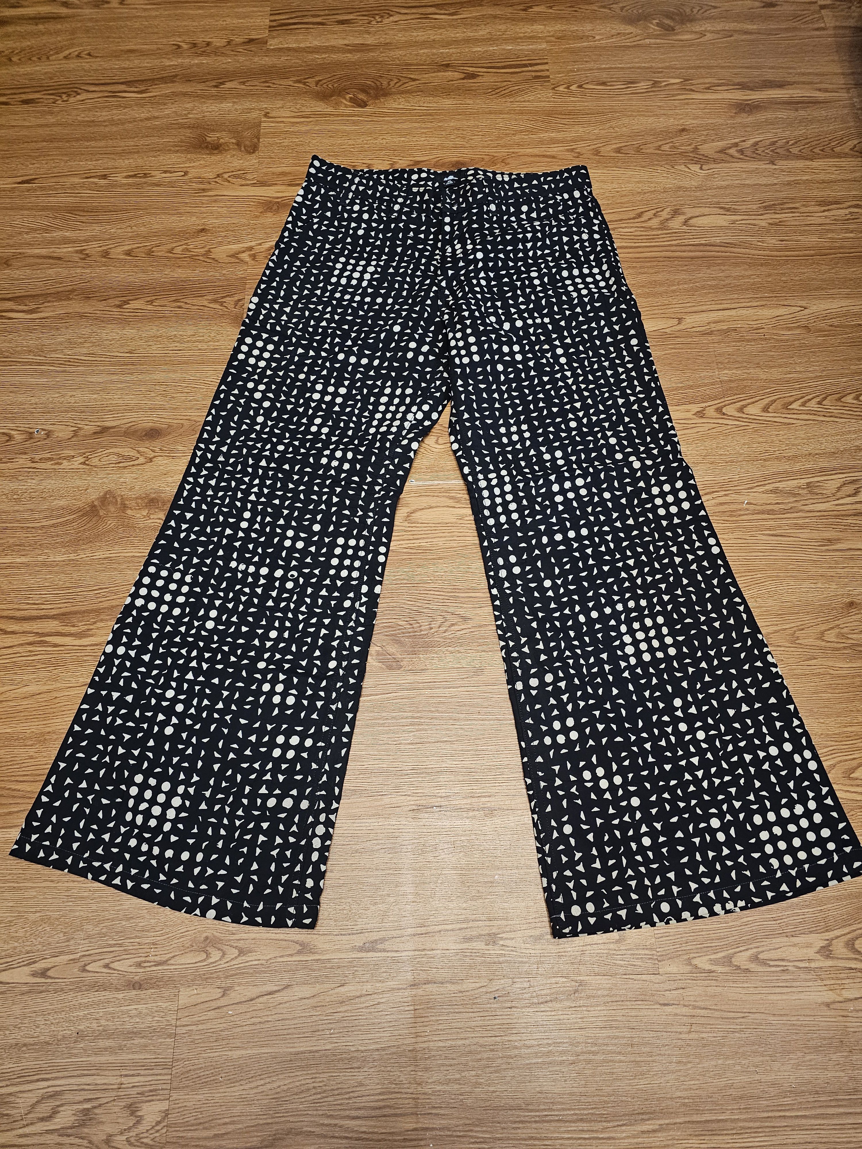 Lad Musician Lad Musician Japan Printed Baggy Pants Size US 32 / EU 48 - 1 Thumbnail