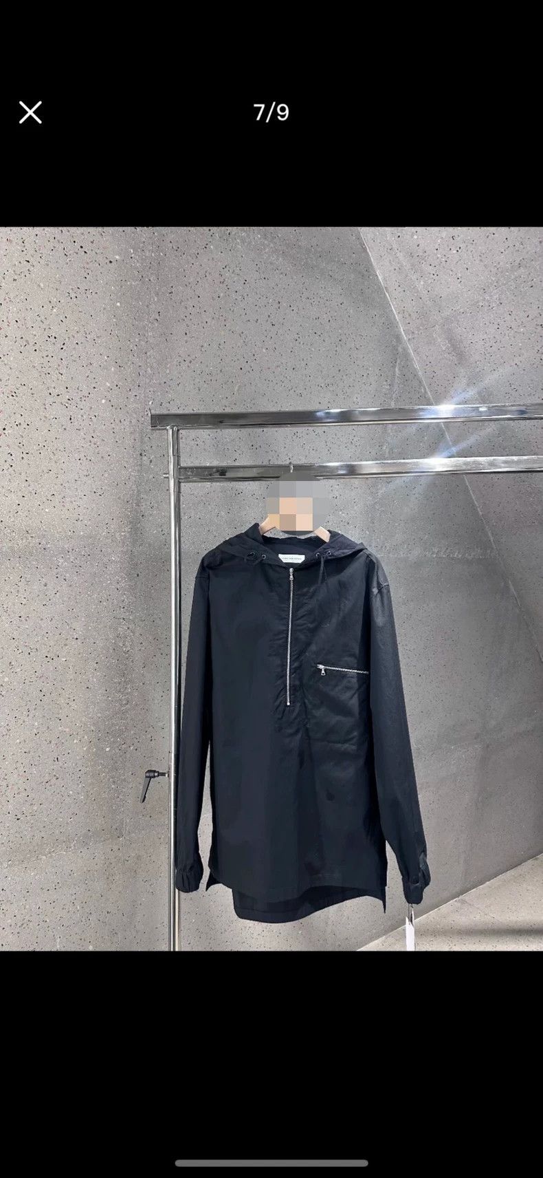Dries Van Noten DRIES VAN NOTEN Black loose hooded jacket for spring and s Size US S / EU 44-46 / 1 - 6 Thumbnail
