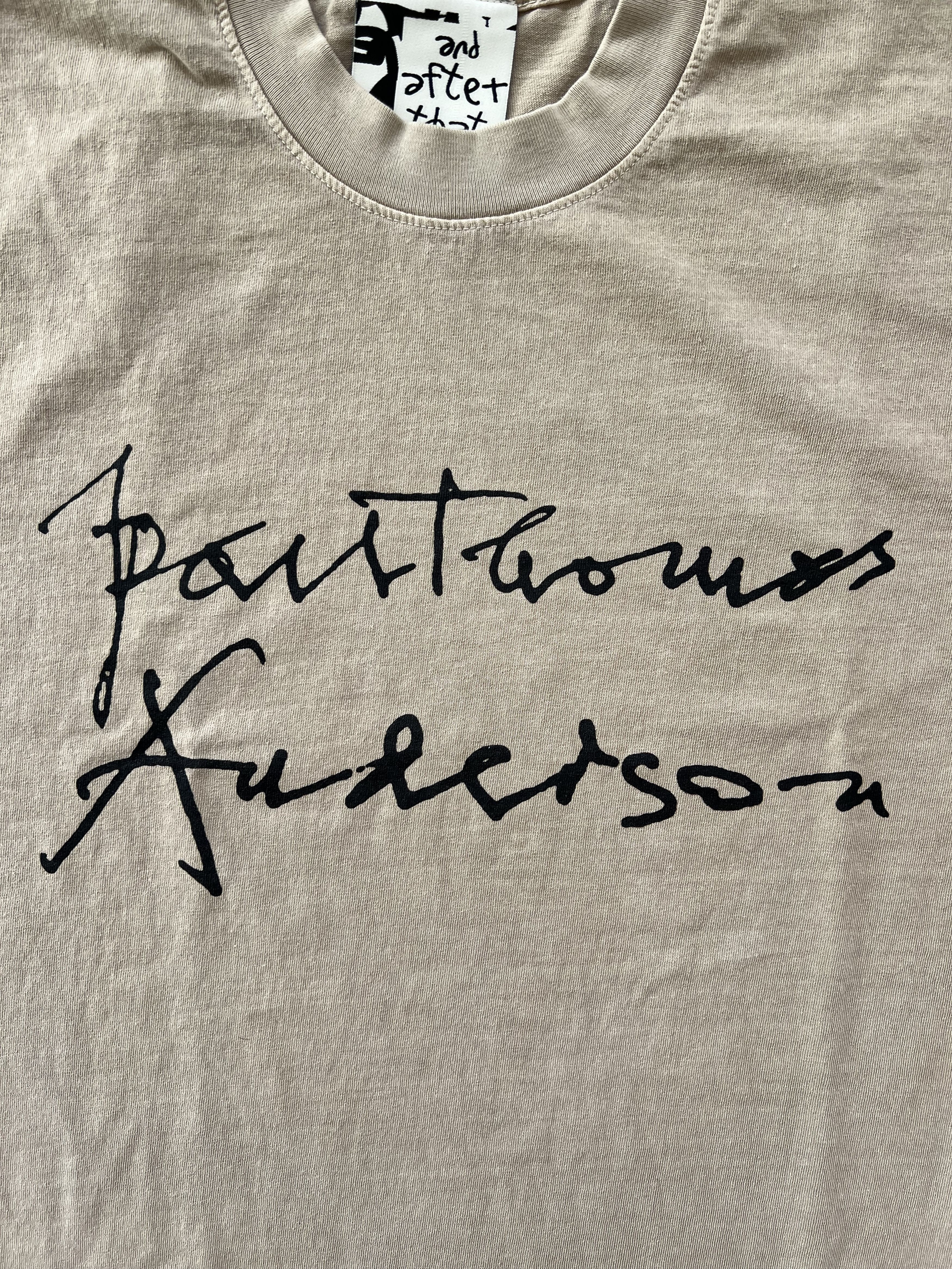 Other 💚 andafterthat Paul Thomas Anderson Sand Tee Small NEW Size US S / EU 44-46 / 1 - 4 Thumbnail