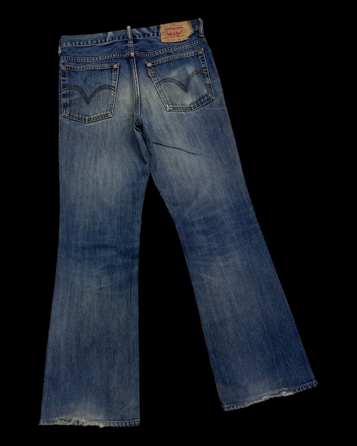 Levi's Vintage Clothing 💥LEVIS 517 Flare Denim Jean Bootcut Size US 33 - 4 Thumbnail