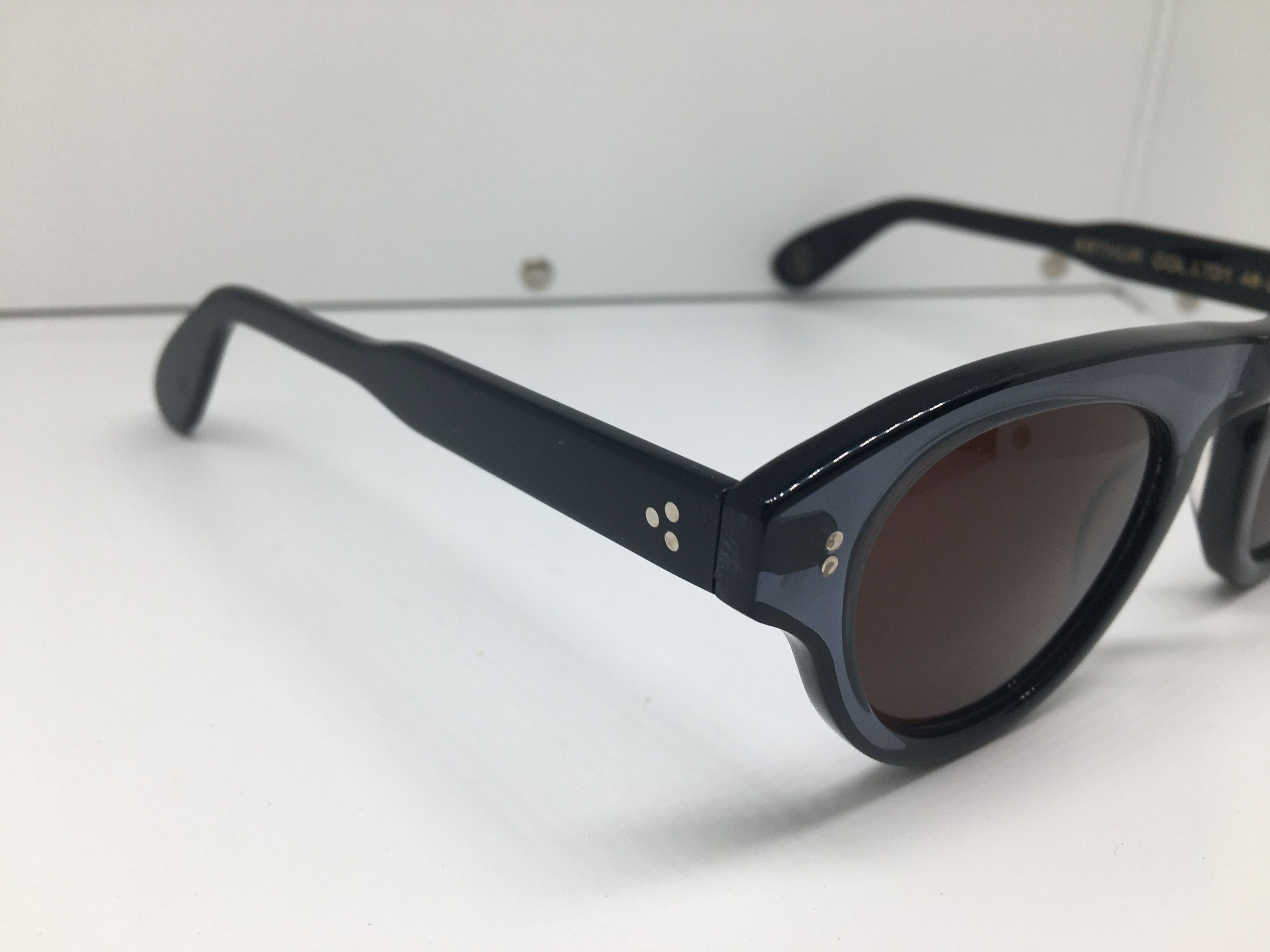 Other JL Arthur Clear Blue Acetate Sunglasses Frame Size ONE SIZE - 2 Thumbnail