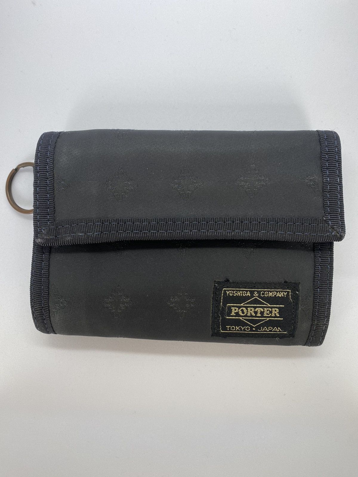Japanese Brand Porter Capsule Trifold Unique Motive Pattern Wallet Size ONE SIZE - 1 Thumbnail