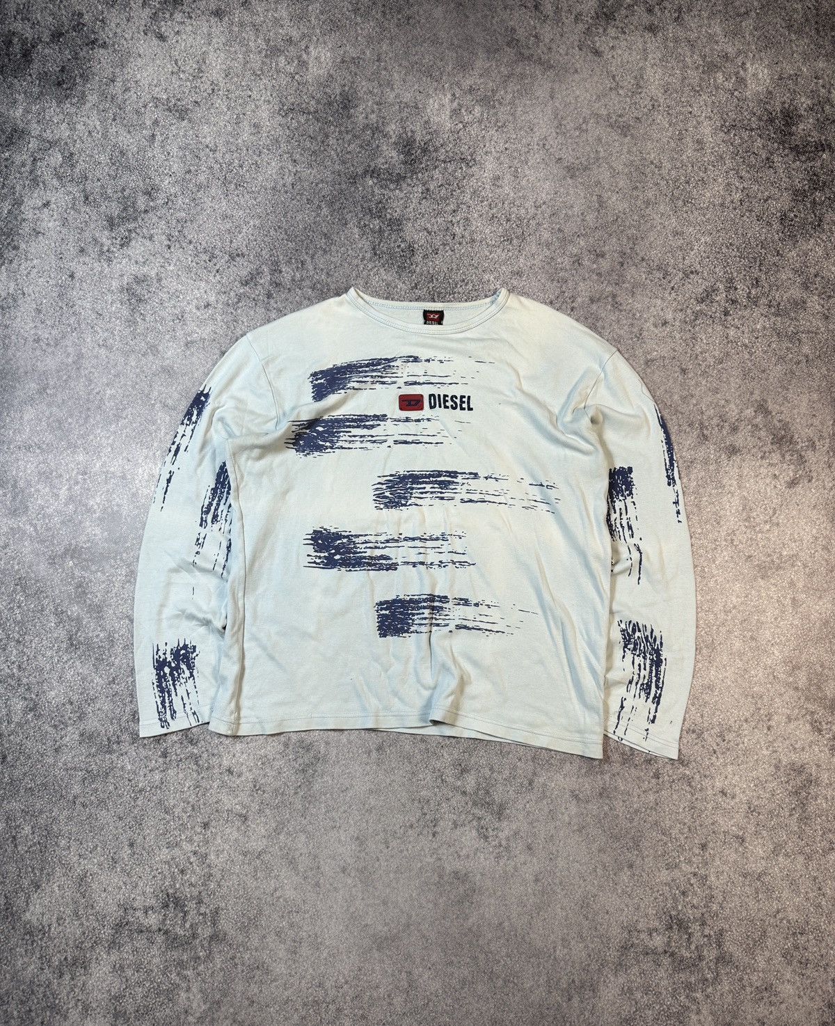 Diesel Y2K Vintage Diesel Long Sleeve Streetwear Rare Casual Logo Size US XXL / EU 58 / 5 - 1 Thumbnail