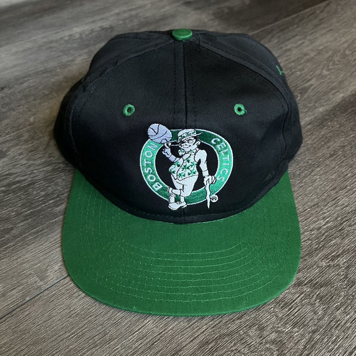 Logo 7 × NBA × Vintage Vintage NBA Boston Celtics Embroidered Logo 7 Snapback Hat Size ONE SIZE - 1 Thumbnail