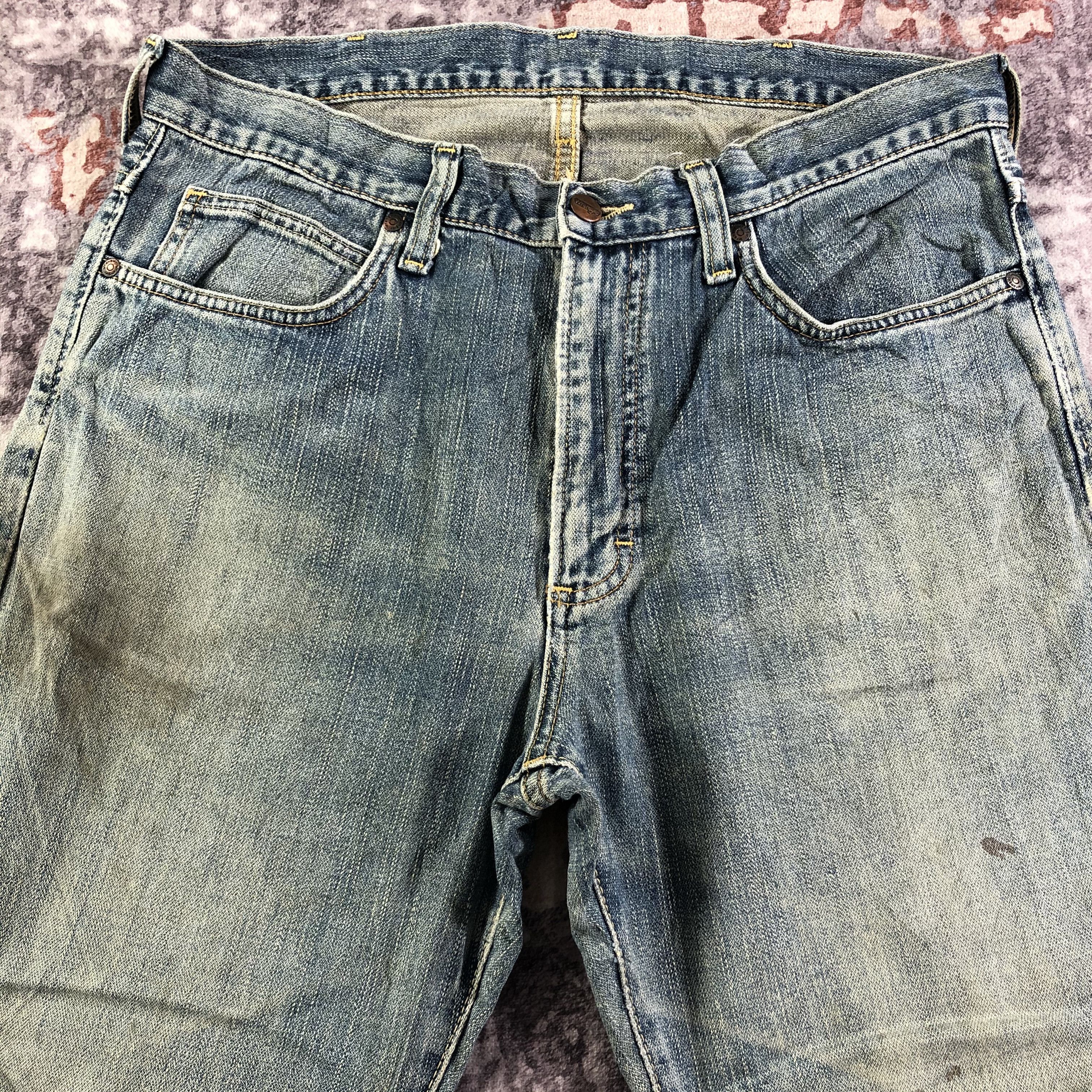 Vintage × Wrangler Vintage Blue Wash Wrangler Jeans-JM3329 Size US 35 - 3 Thumbnail