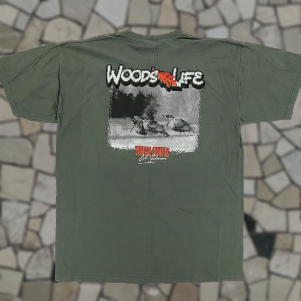 Vintage Woods Life Turkey Solid T-Shirt Green Men's XL Shirt Mens XL Green Turkey Solid Nike? Wait. Size US XL / EU 56 / 4 - 1 Thumbnail