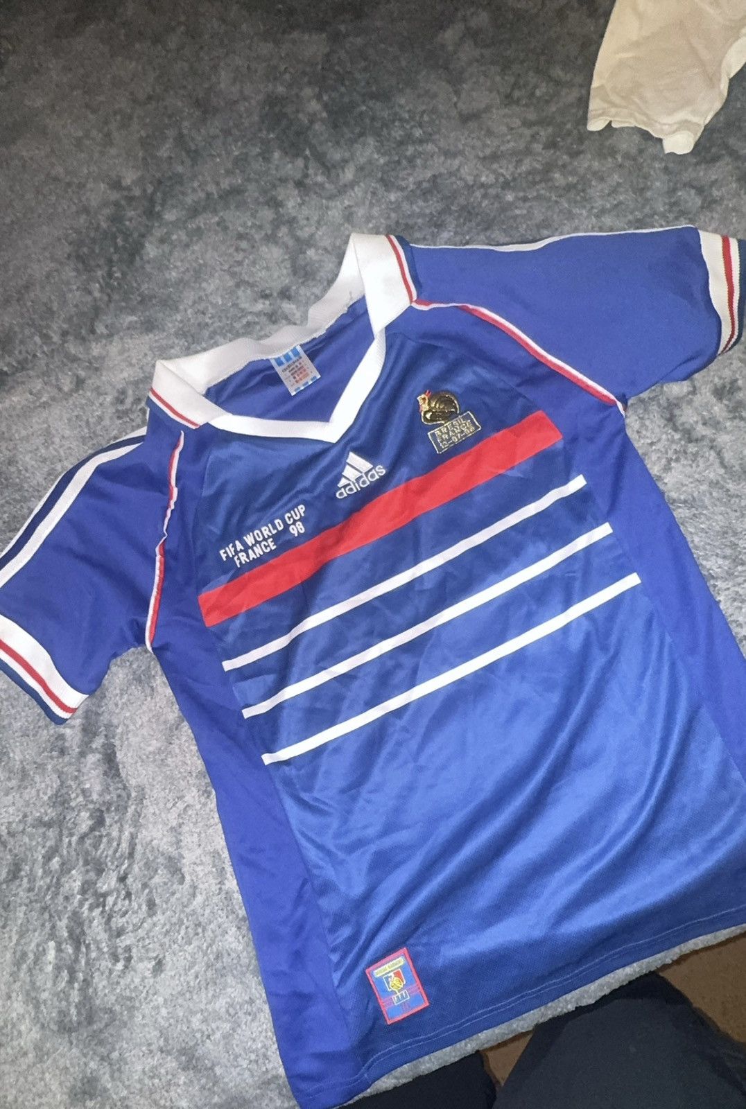 Adidas France 98’ World Cup Jersey Size US S / EU 44-46 / 1 - 1 Preview