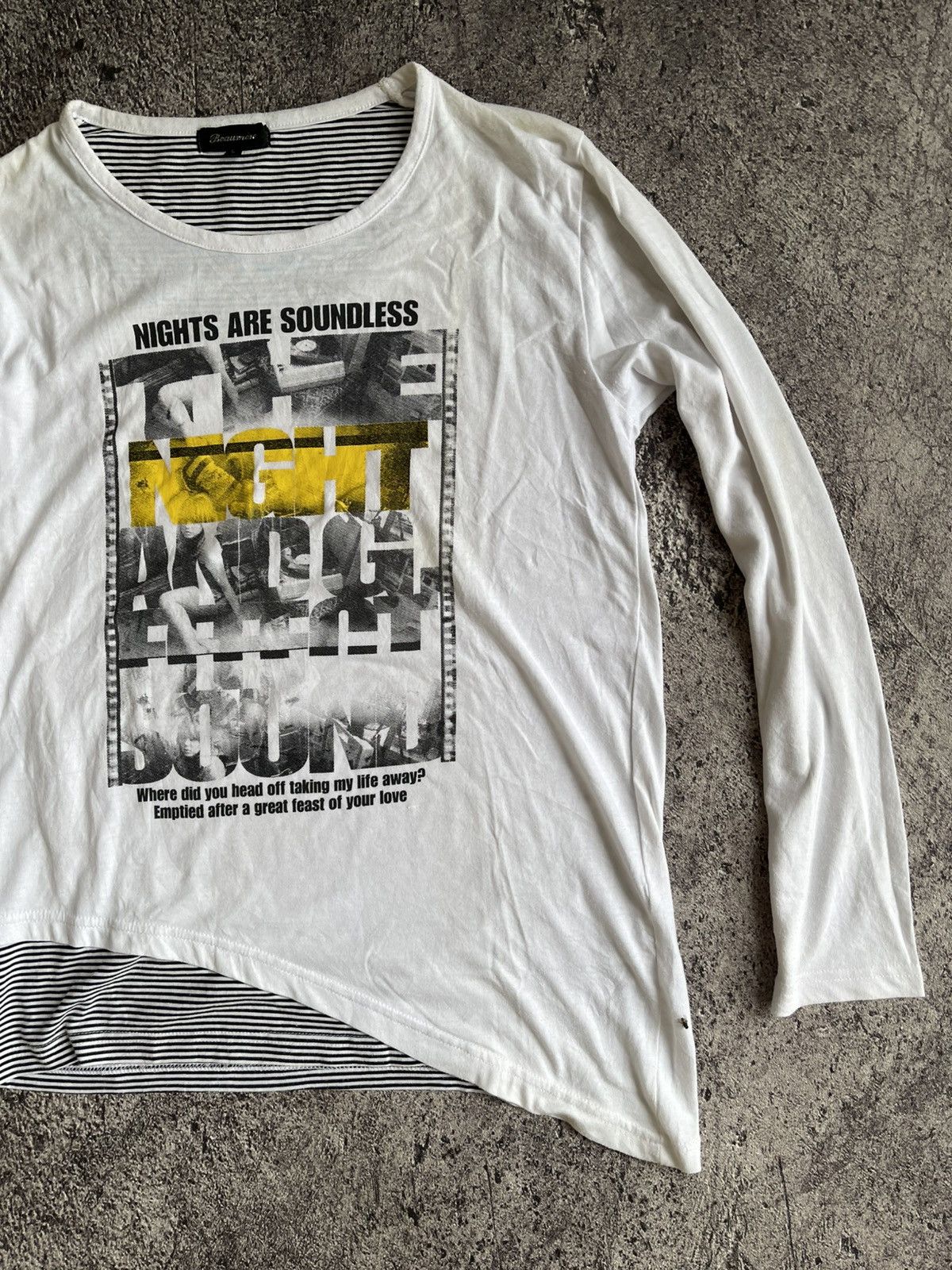 Japanese Brand Y2K Beaumere ifsixwasnine long sleeve Size US L / EU 52-54 / 3 - 2 Thumbnail
