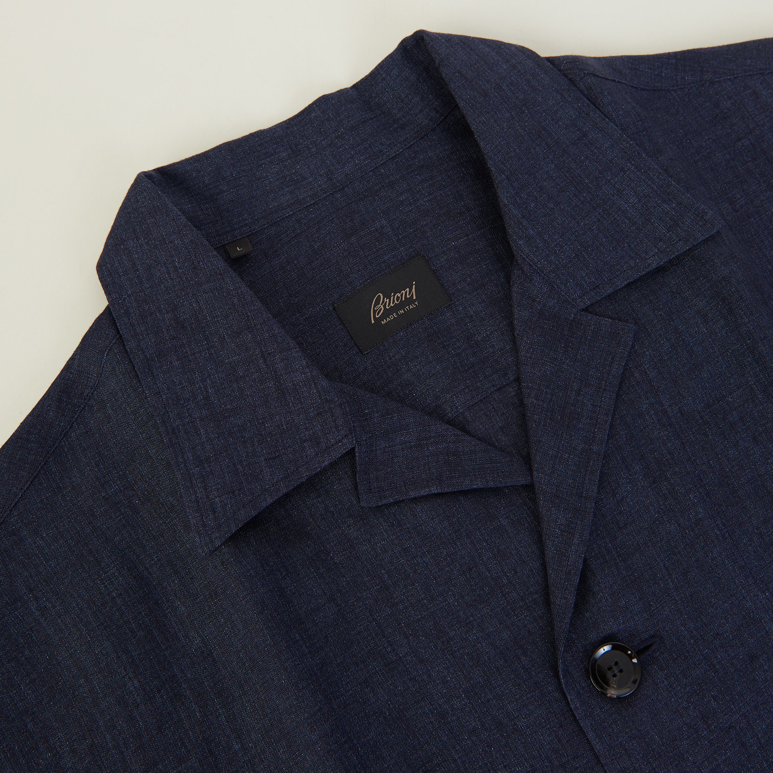 Brioni Linen Cuban Shirt Blazer Size US S / EU 44-46 / 1 - 8 Thumbnail