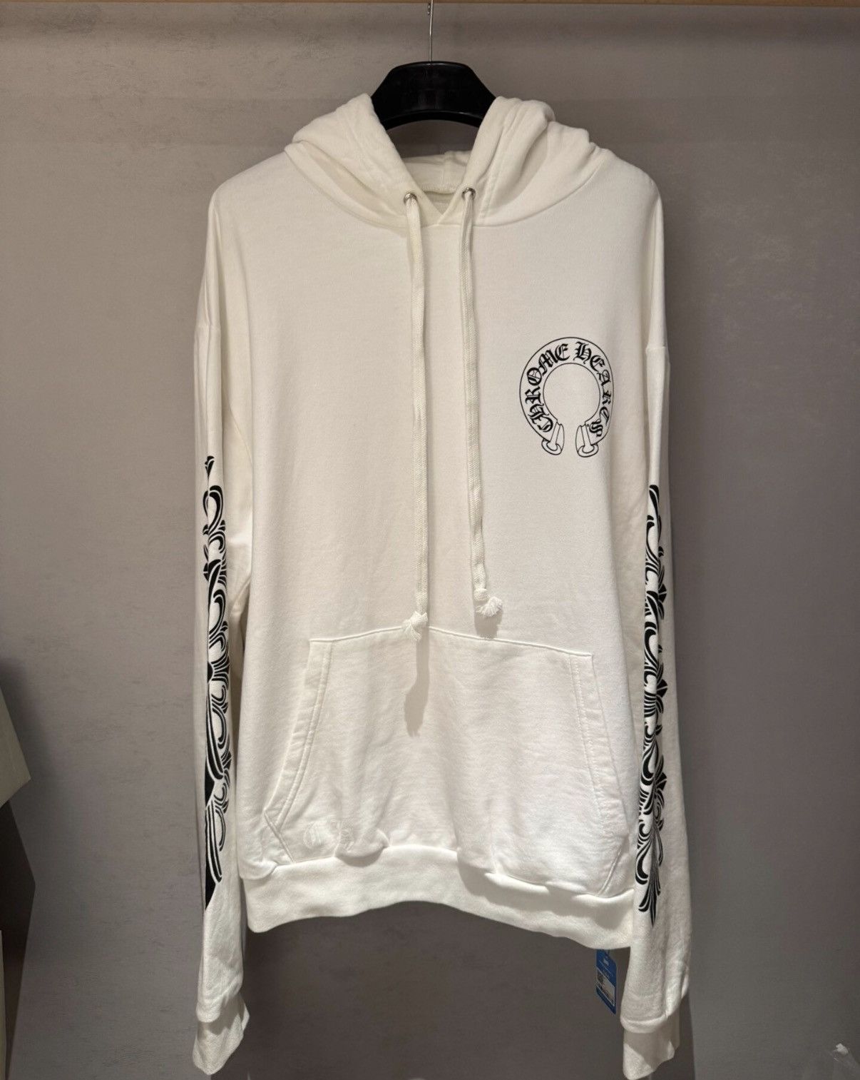 Chrome Hearts Chrome Hearts Classic White Horseshoe Kirin Arm Print Hoodie Size US XL / EU 56 / 4 - 2 Thumbnail
