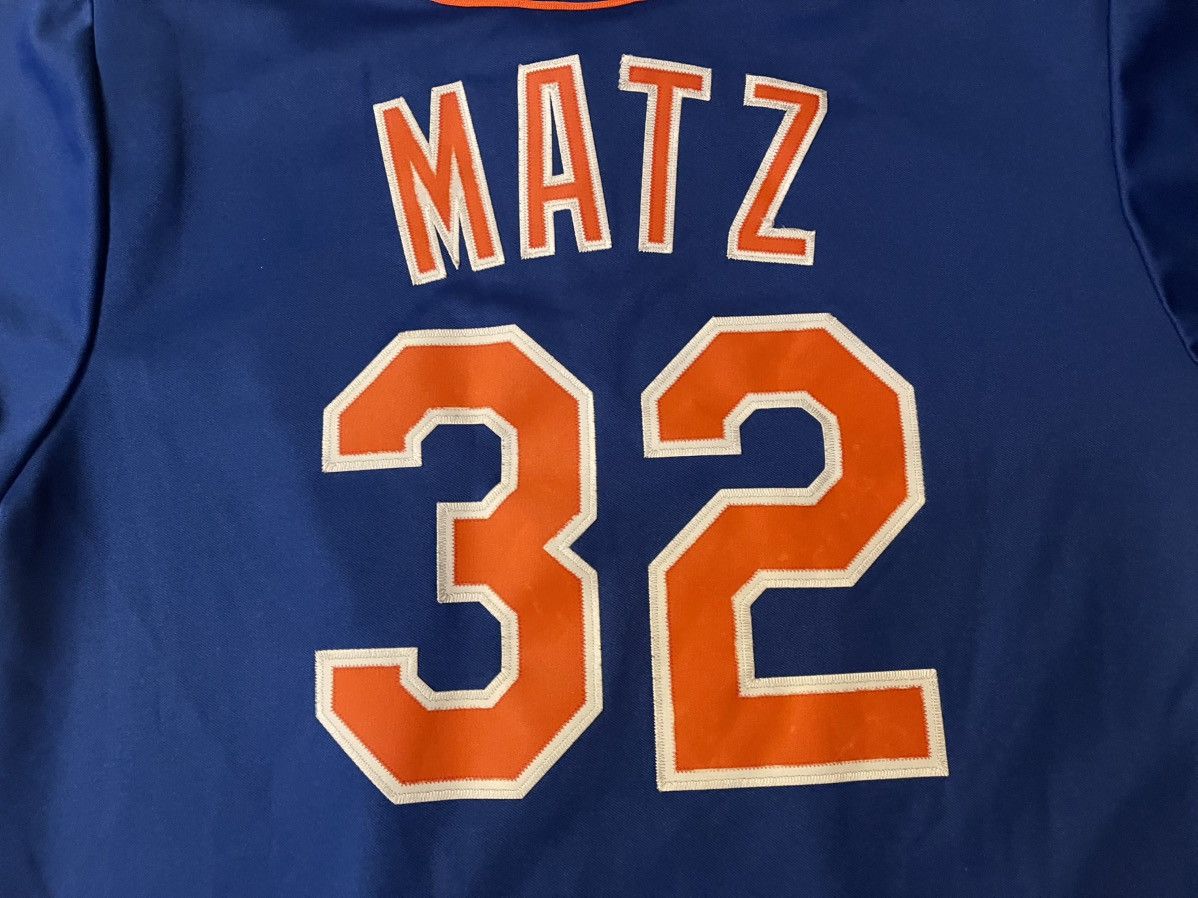 MLB × Majestic New York Mets Majestic Matz MLB Baseball Jersey Mens Large Size US L / EU 52-54 / 3 - 7 Thumbnail