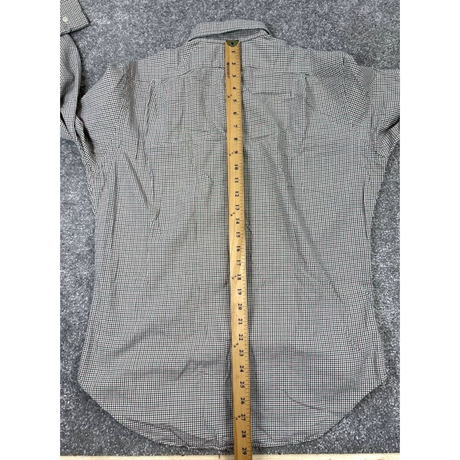 Polo Ralph Lauren VINTAGE Polo Ralph Lauren Shirt Mens Medium Stanton Green Red Cotton Button Up Size US M / EU 48-50 / 2 - 7 Thumbnail