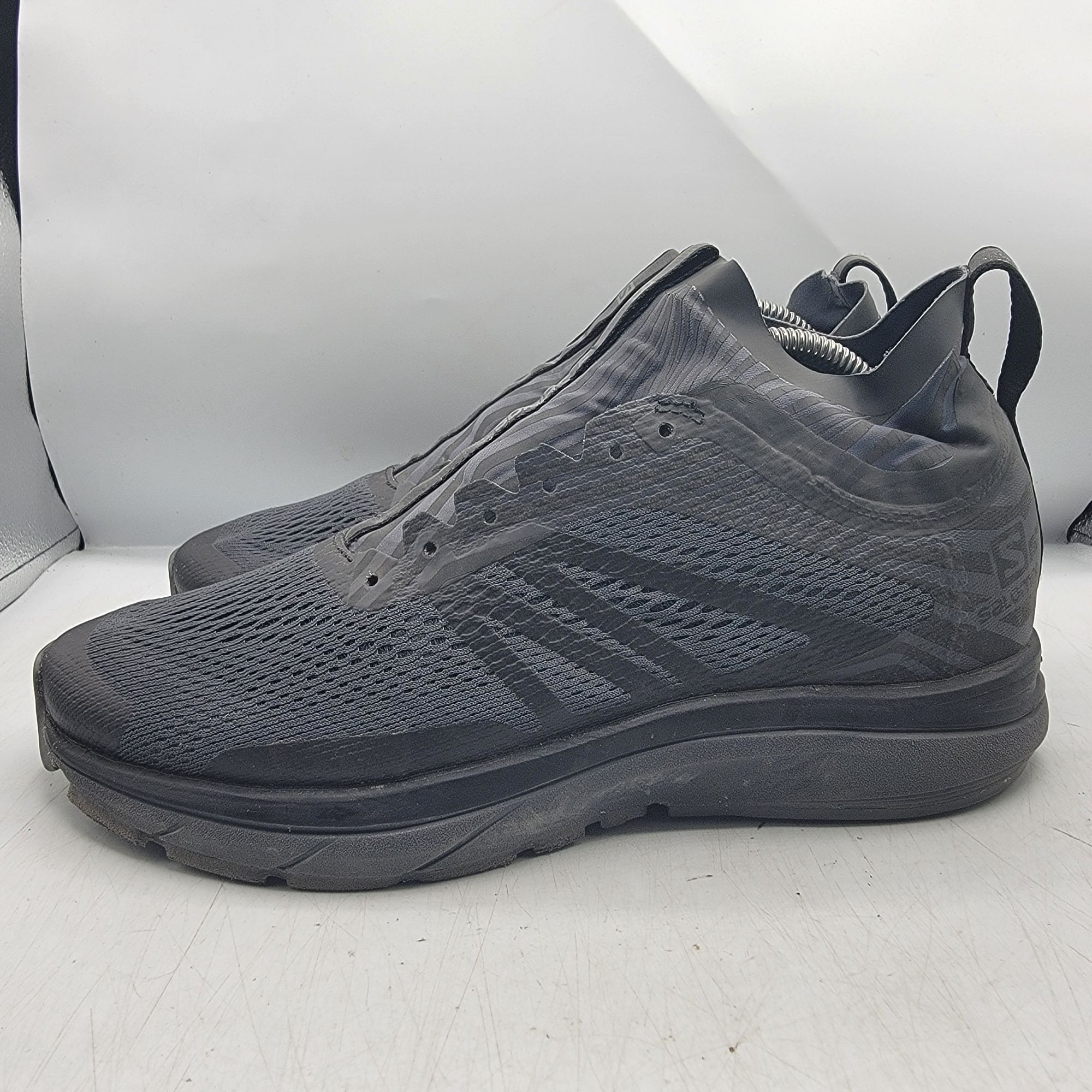 Salomon Salomon Sonic RA Nocturne Womens 10 Triple Black Running Sho Size US 10 / IT 40 - 12 Thumbnail
