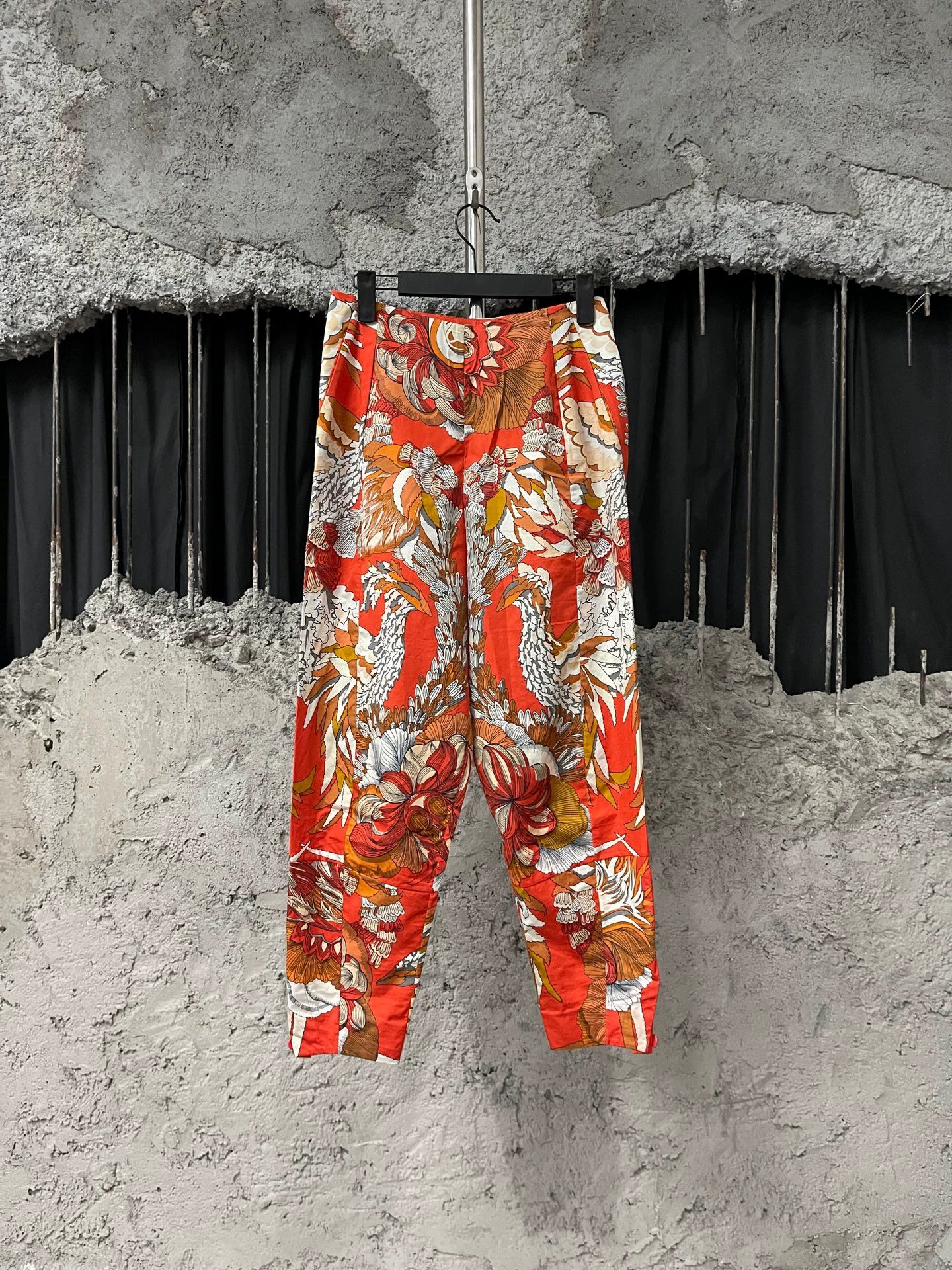 Hermes Hermes silk pants size 34 NWT Size 25" / US 0 / IT 36 - 1 Thumbnail