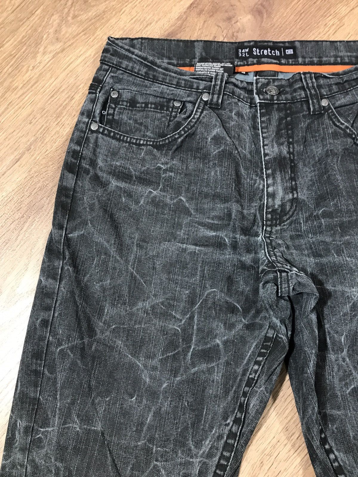 Japanese Brand × Vintage Vintage Distressed Denim Pants Jeans Size US 34 / EU 50 - 4 Thumbnail