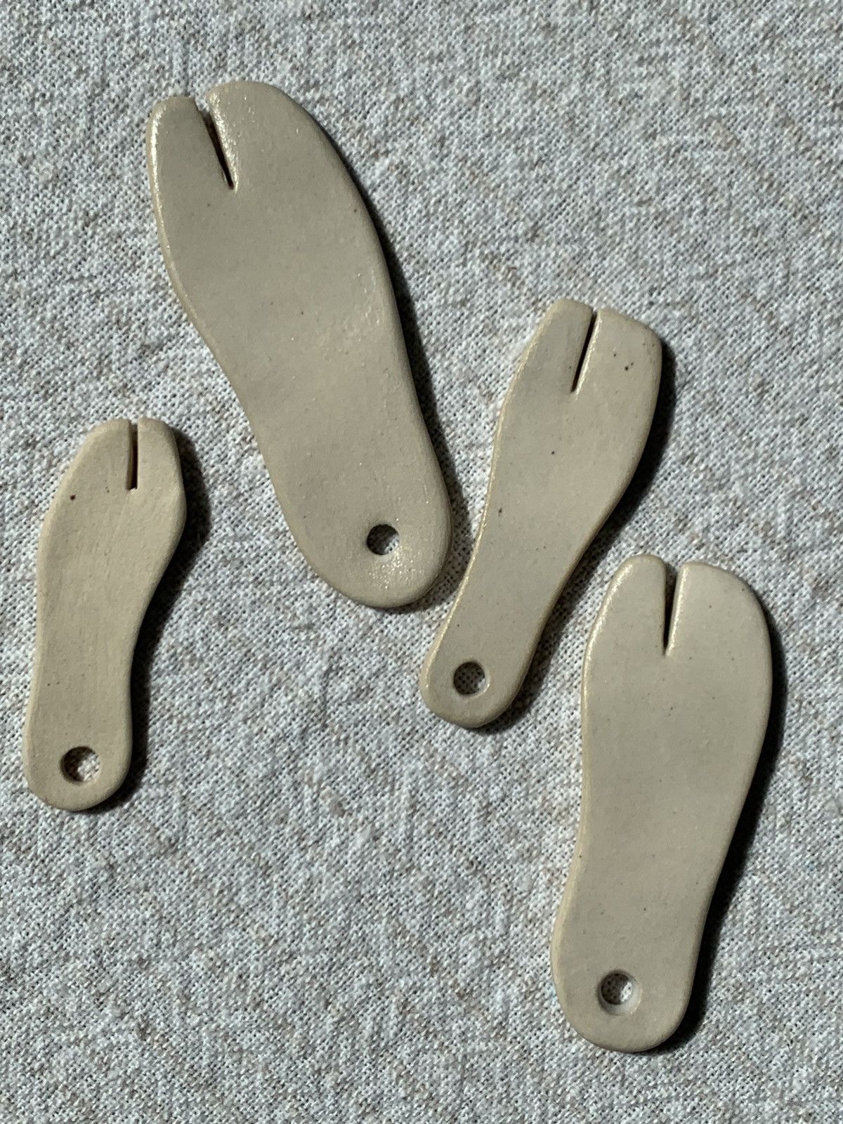 Handmade Pendant Tabi in Maison Margiela style Size ONE SIZE - 3 Thumbnail