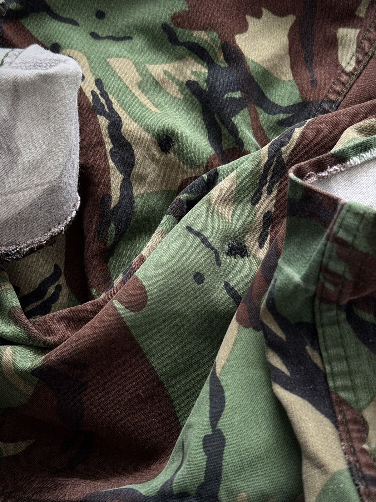 Japanese Brand × Vintage 1960s British Army 1968 Pattern DPM Camo Combat Trousers Size US 30 / EU 46 - 7 Thumbnail