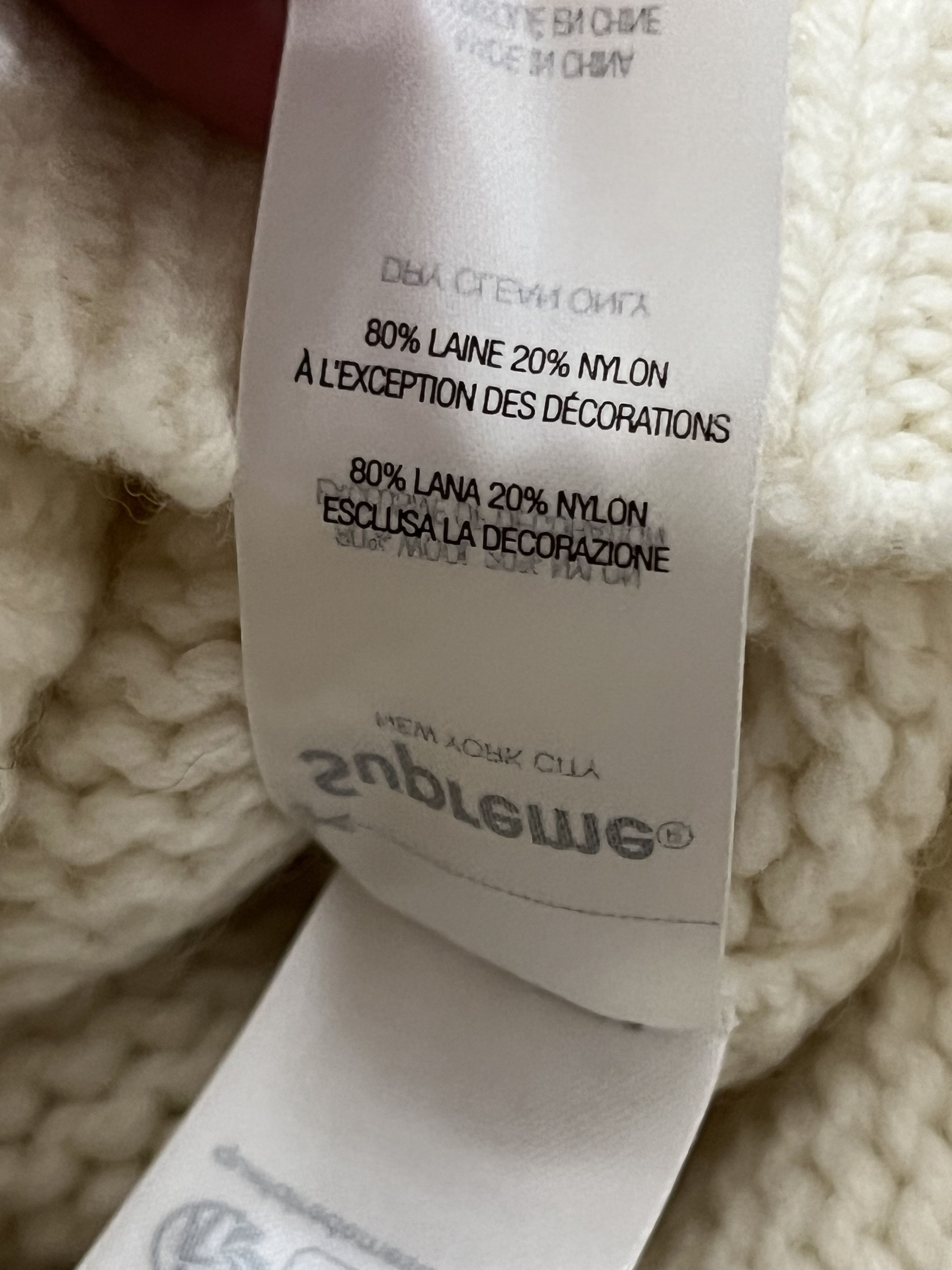 Supreme Supreme Snowmobile Sweater crewneck cross knit wear xmas Size US L / EU 52-54 / 3 - 15 Thumbnail